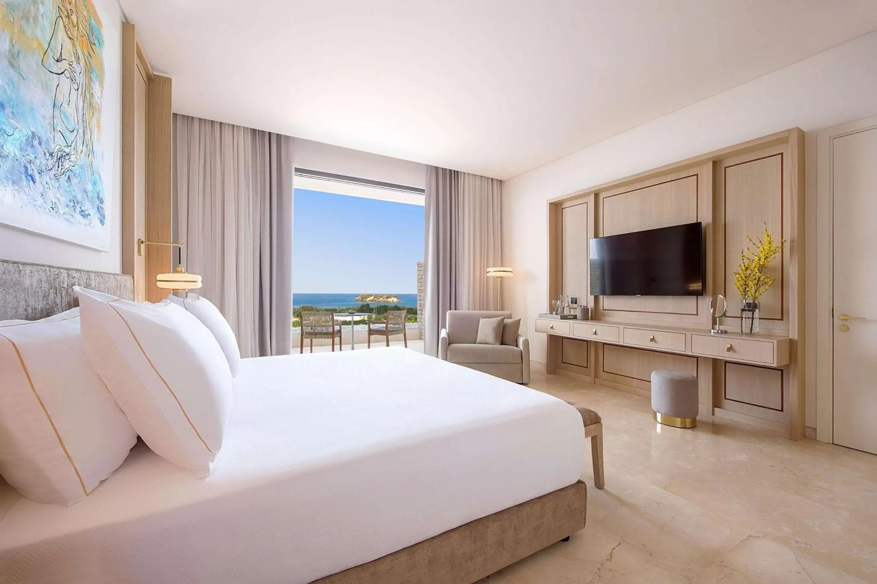 Bedroom, Sea View in Cap St Georges Hotel & Resort