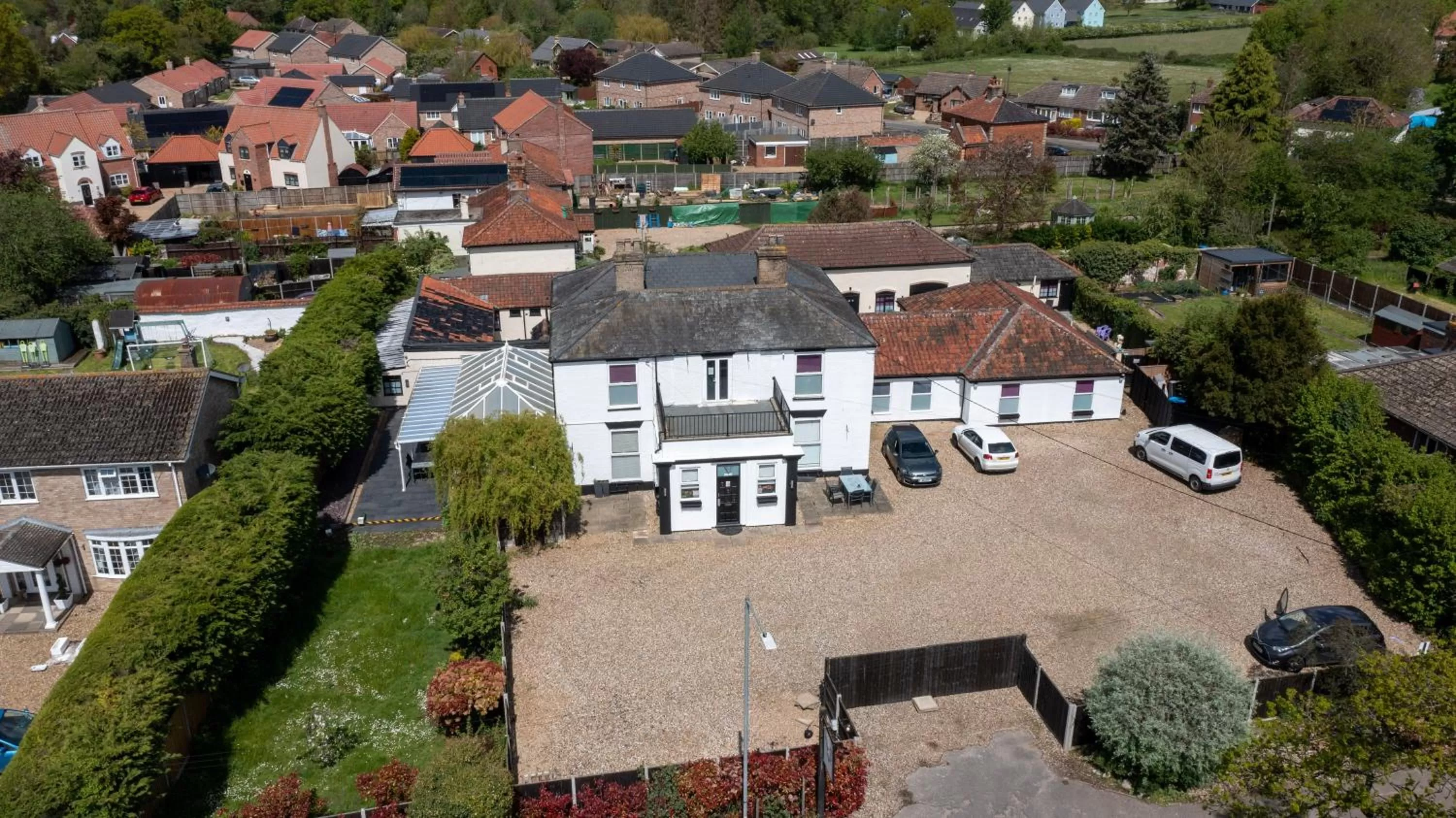 Property building, Bird's-eye View in Watton Vibe Hotel