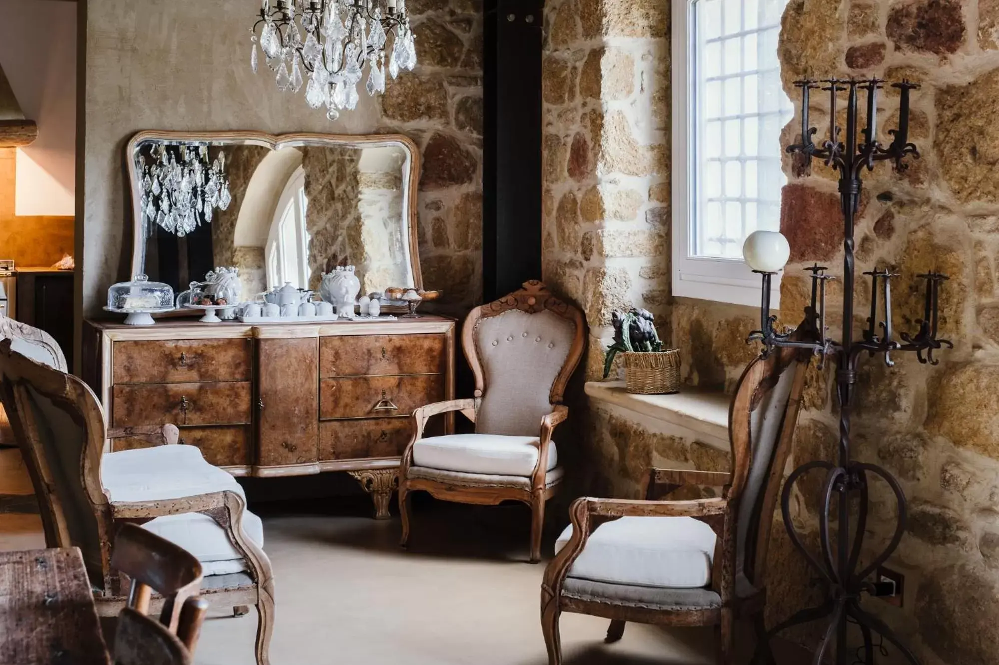 Living room, Seating Area in La pagliera