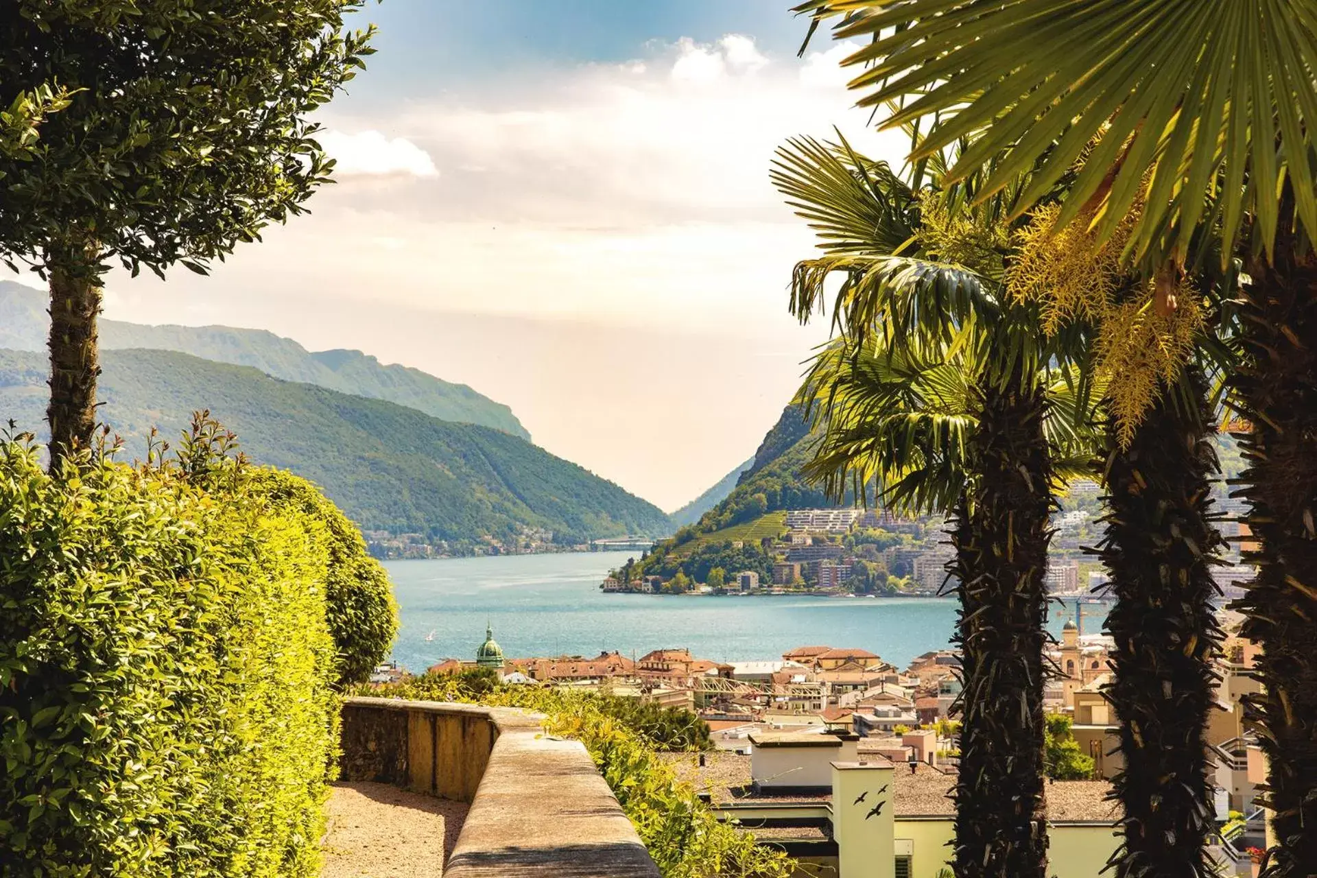 Lake view, Mountain View in Villa Sassa Hotel, Residence & Spa - Ticino Hotels Group