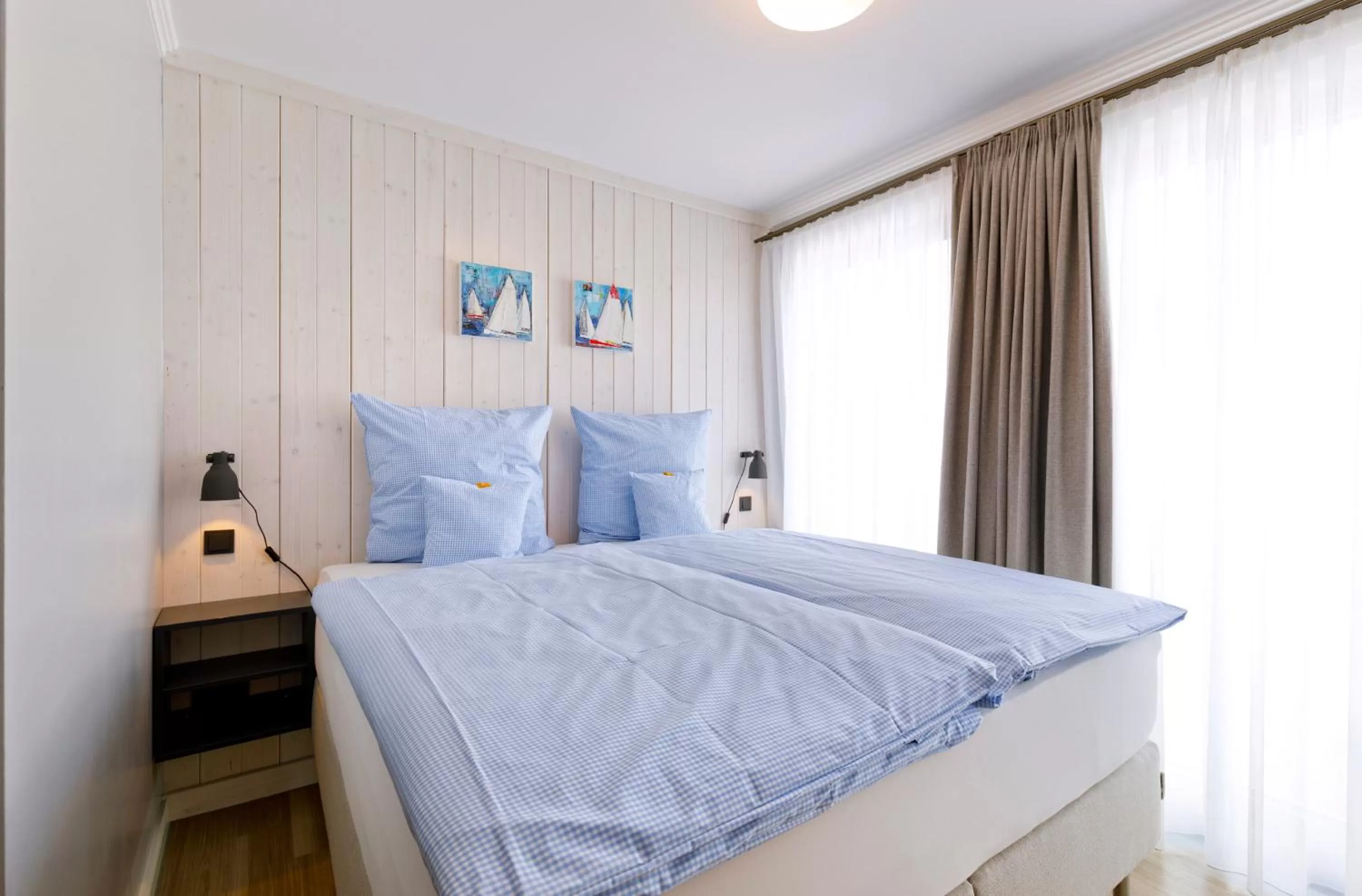 Bed in Logierhaus RheintorEins