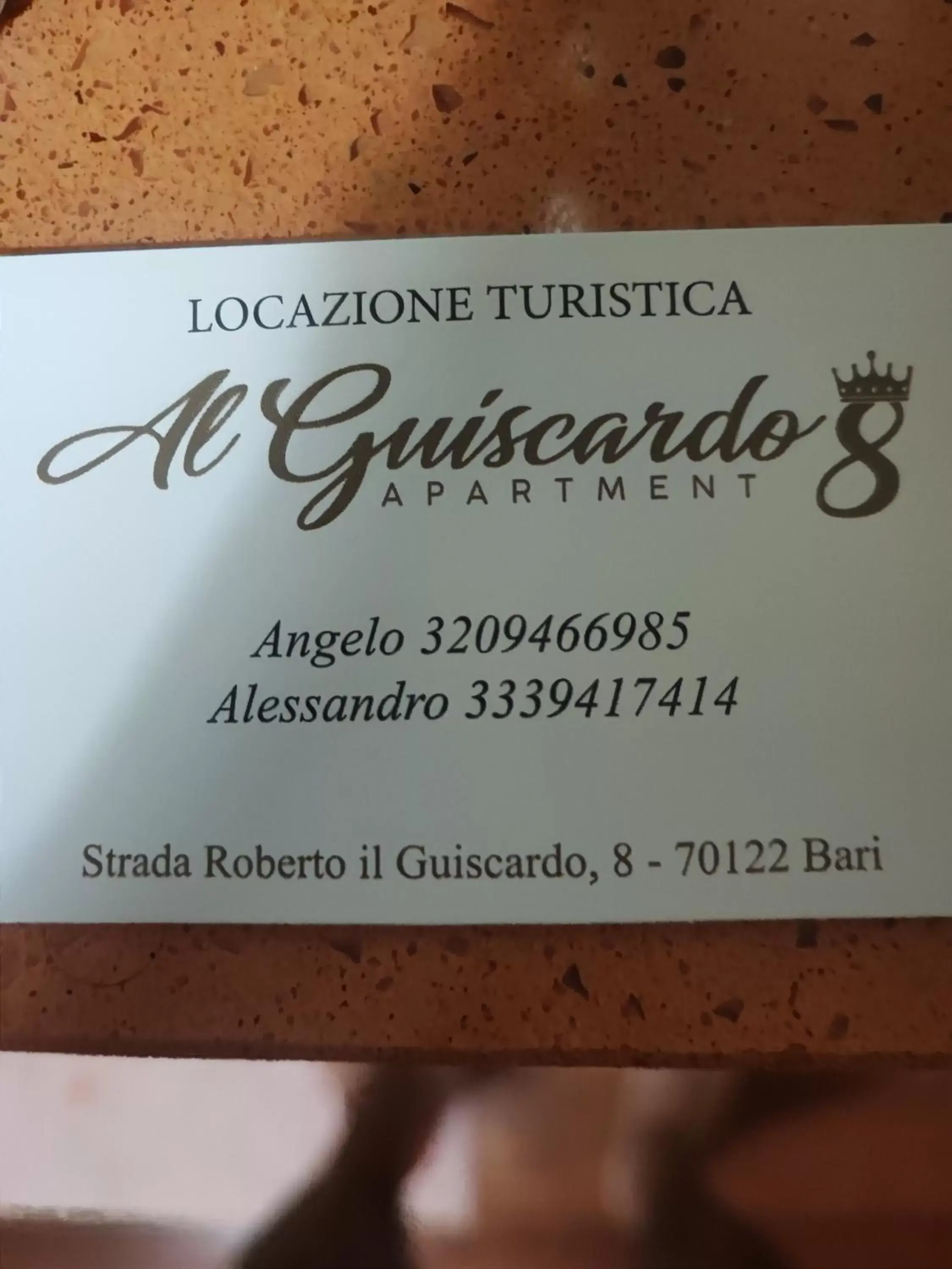 Logo/Certificate/Sign in Al Guiscardo 8