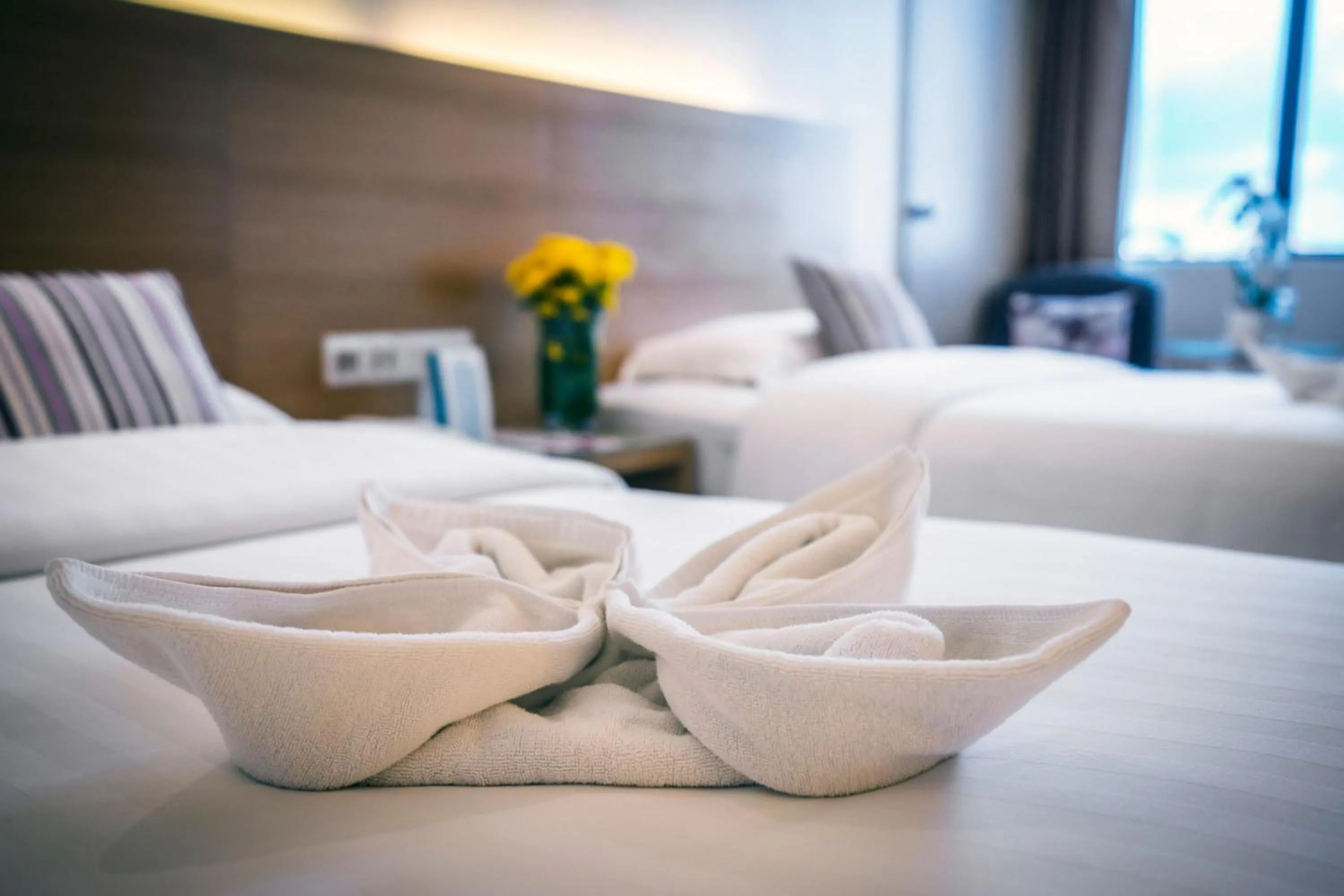 Bed in Crystal Crown Hotel Petaling Jaya