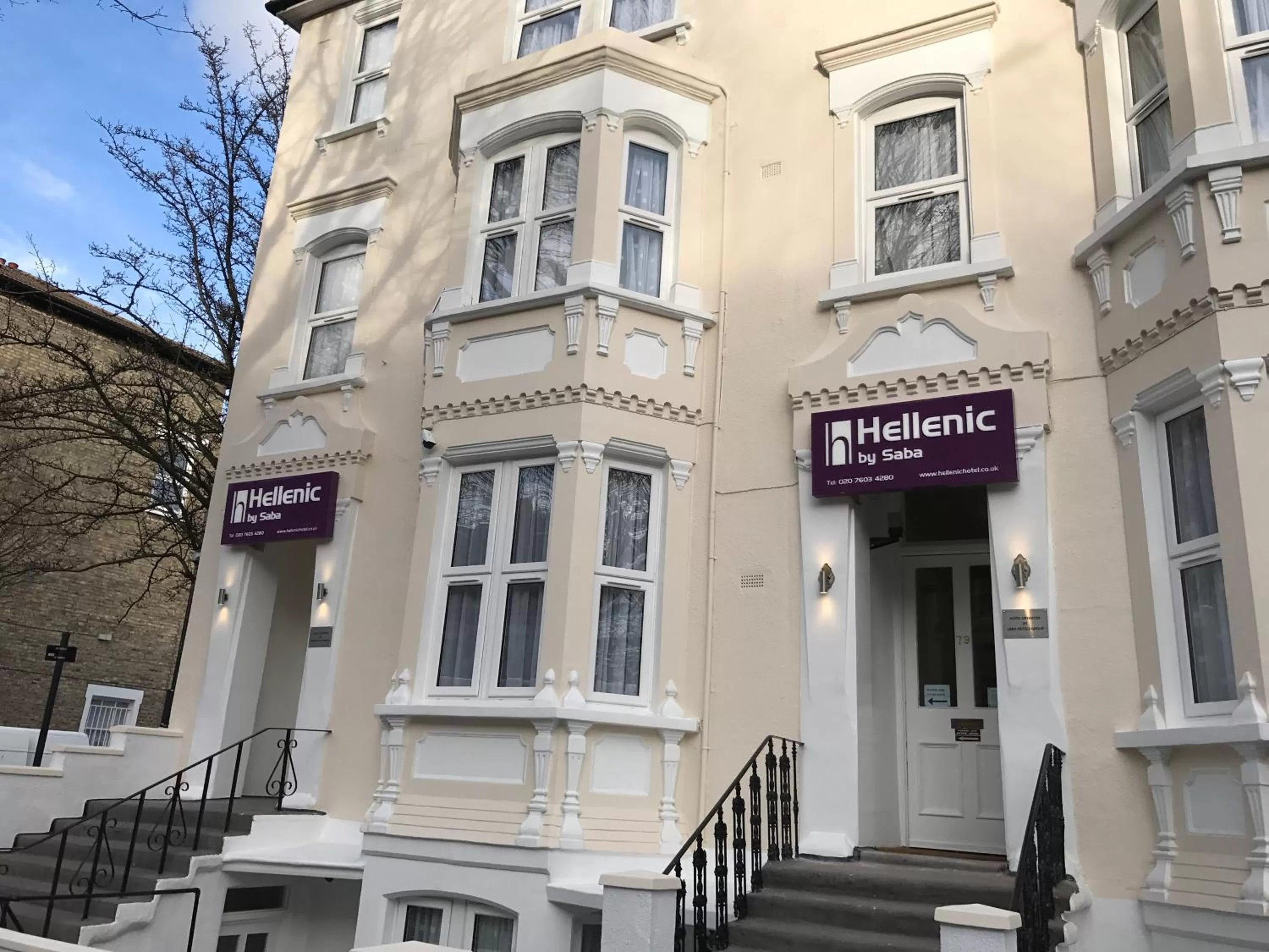 Facade/entrance, Property Building in Hellenic Hotel by Saba