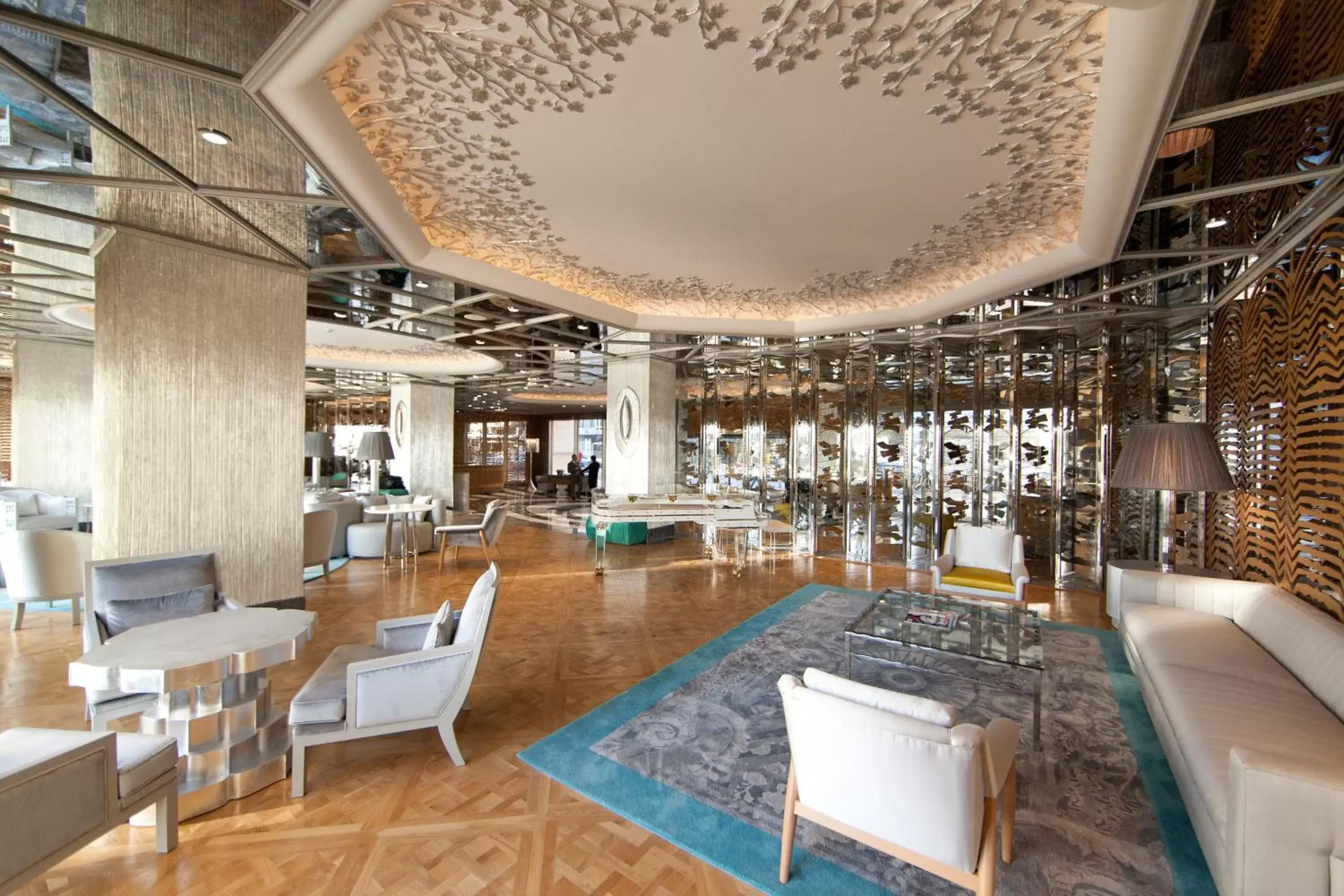 Lobby or reception, Lounge/Bar in Wyndham Grand Istanbul Kalamış Marina Hotel