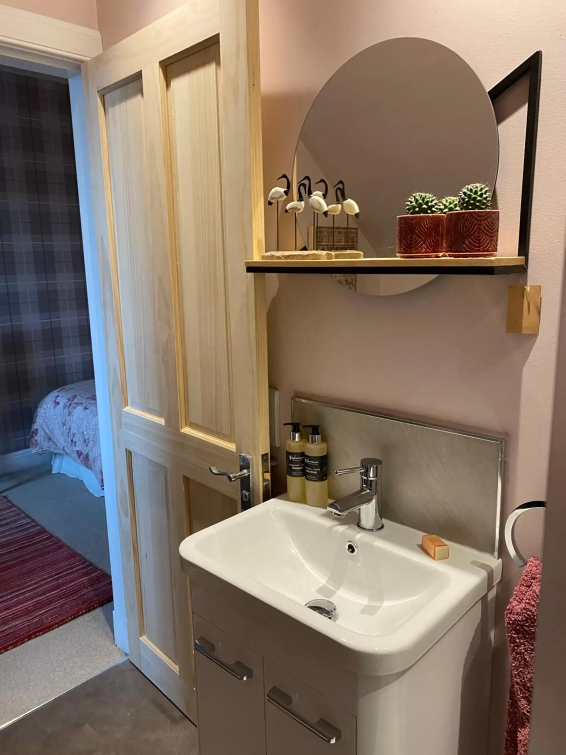 Bathroom in Alpine cottage