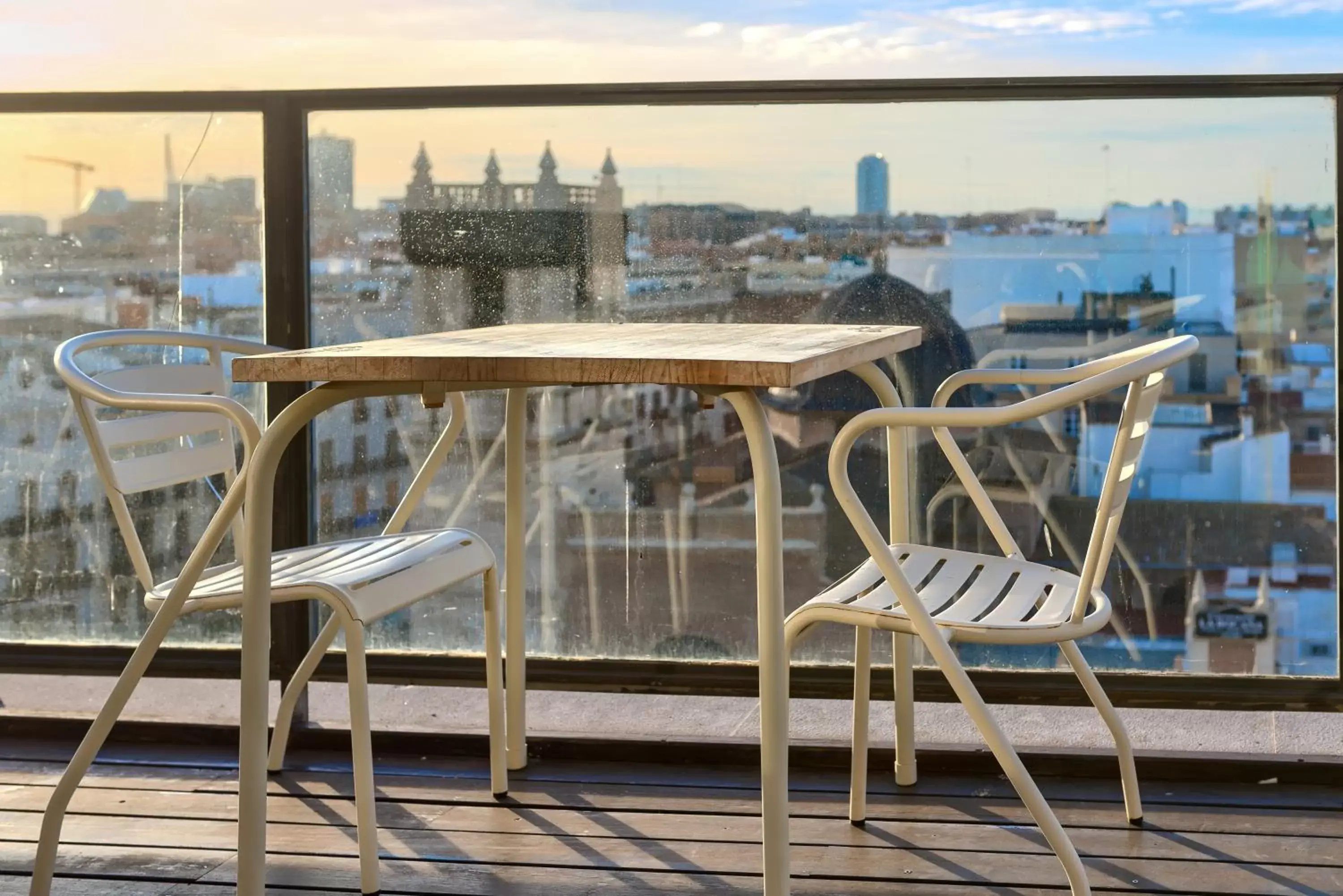 Balcony/Terrace in Sea You Hotel Port Valencia