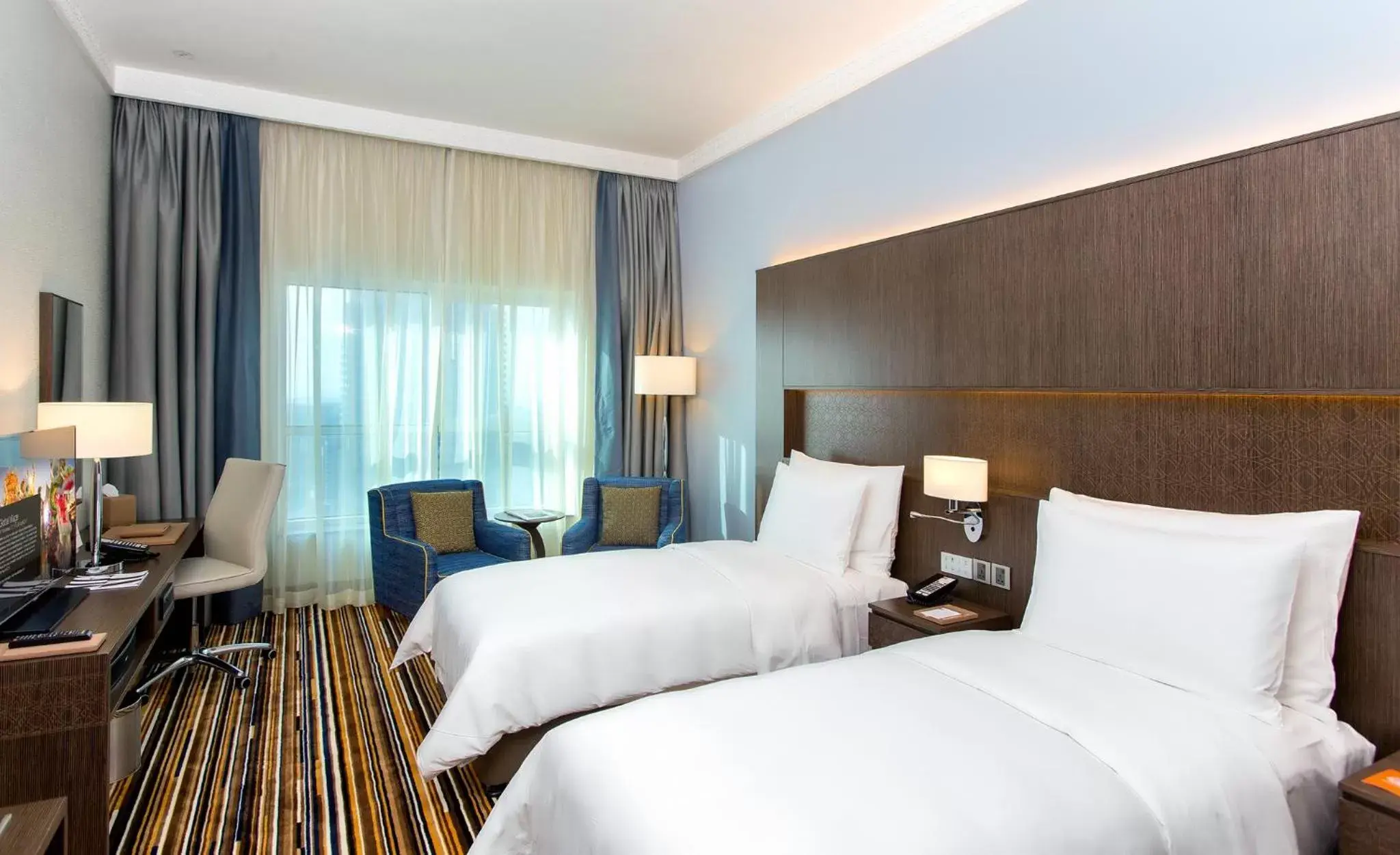 Photo of the whole room, Bed in Naumi Hotel Dubai - formerly dusitD2 Kenz Photo of the whole room, Bed in Naumi Hotel Dubai - formerly dusitD2 Kenz