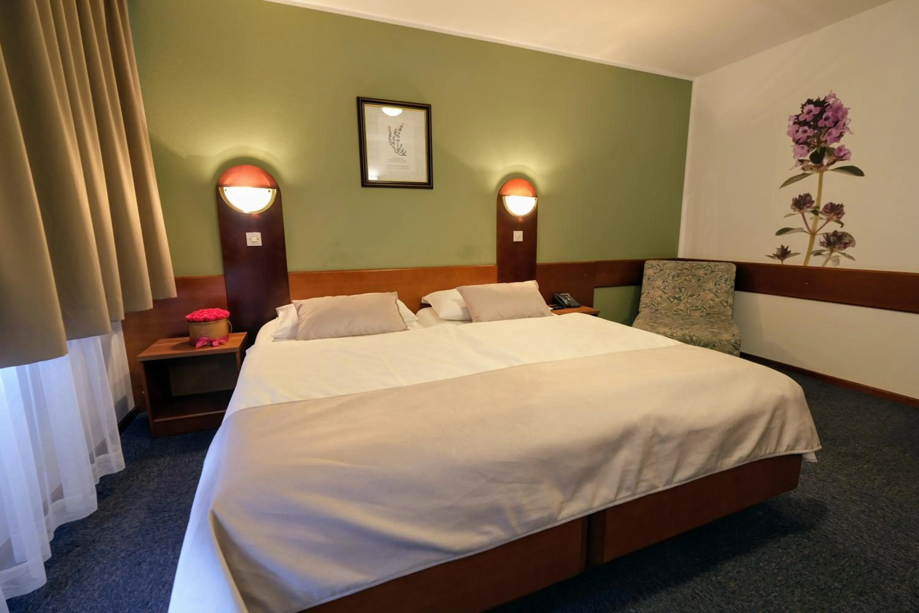 Bedroom, Bed in Hotel Tripič, restaurant and pizzeria