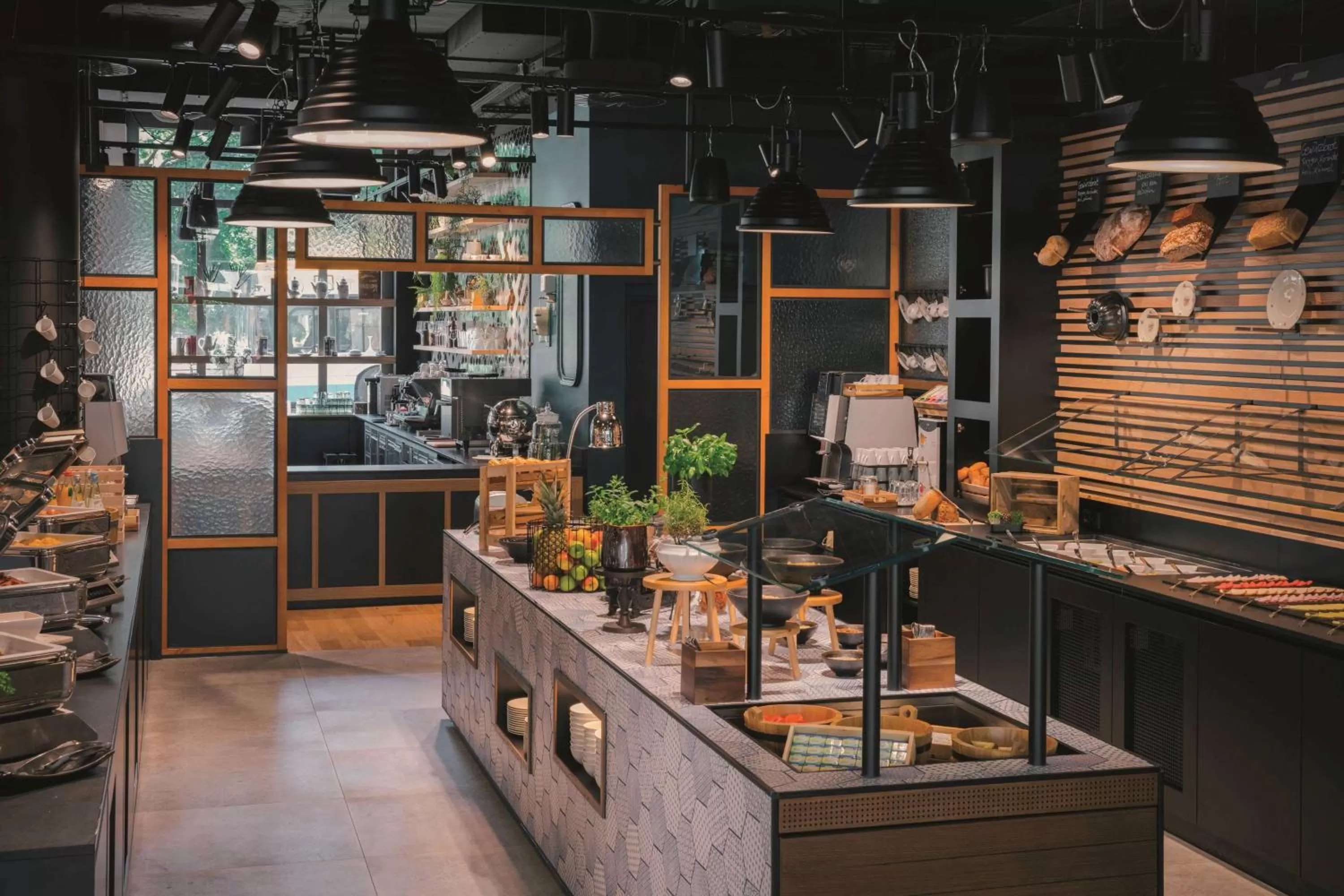 Restaurant/places to eat in Vienna House Easy by Wyndham Leipzig