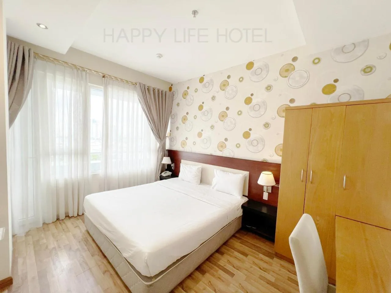 Bed in Happy Life Hotel District 7 Gần SECC