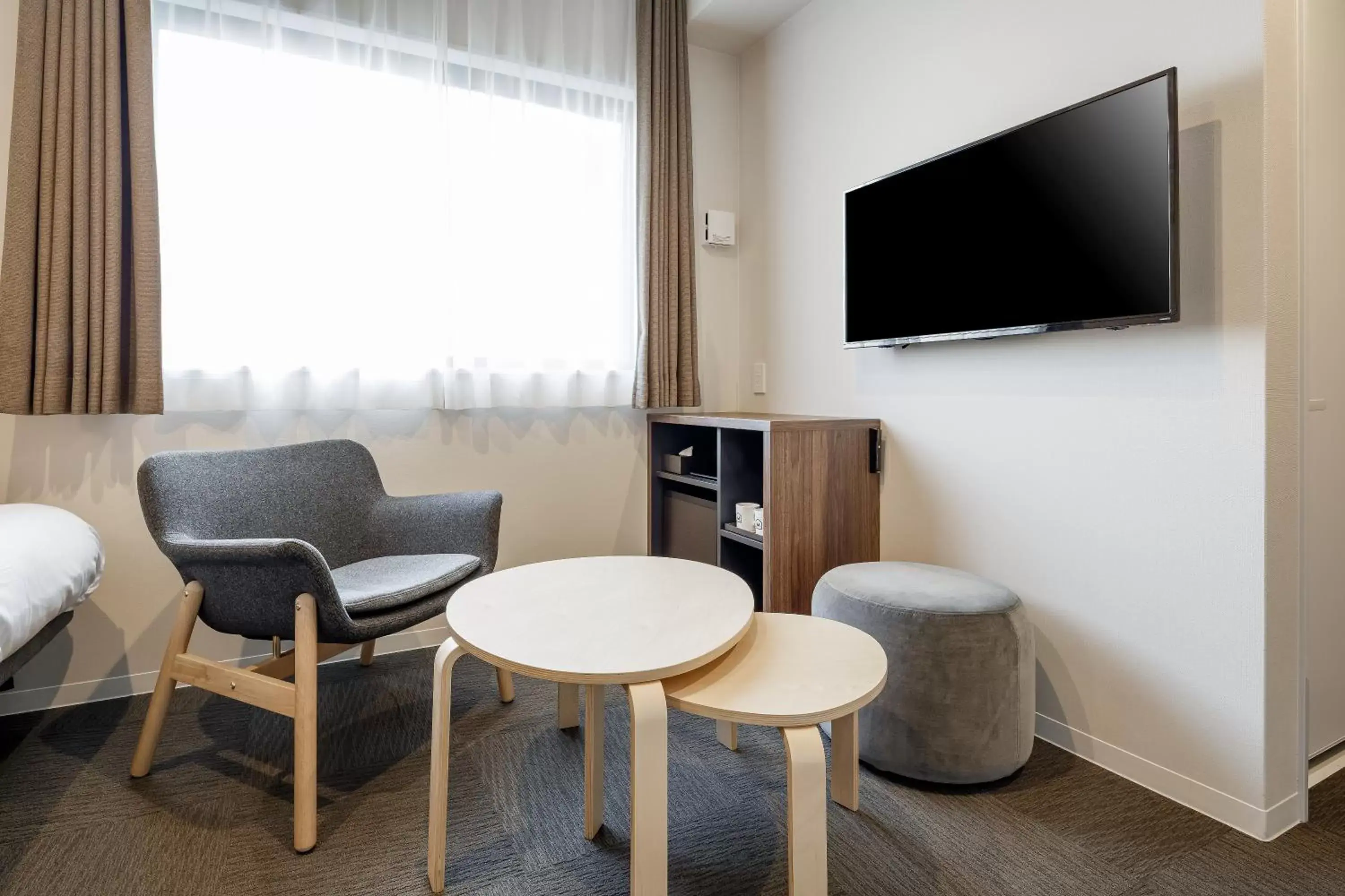 Photo of the whole room, Seating Area in M's Hotel Kyoto Station Kizuya