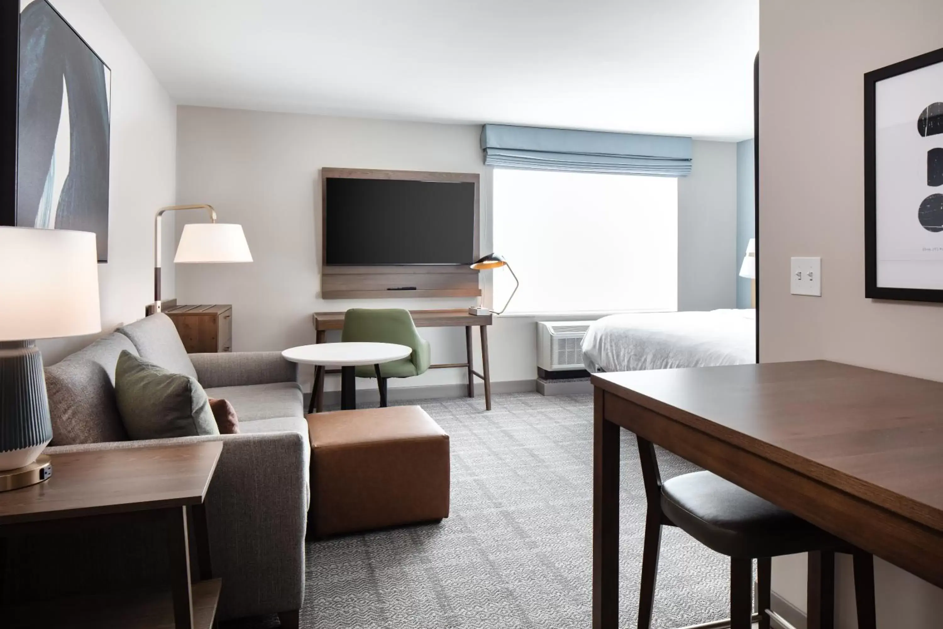 TV and multimedia, Seating Area in Staybridge Suites - Iowa City - Coralville, an IHG Hotel