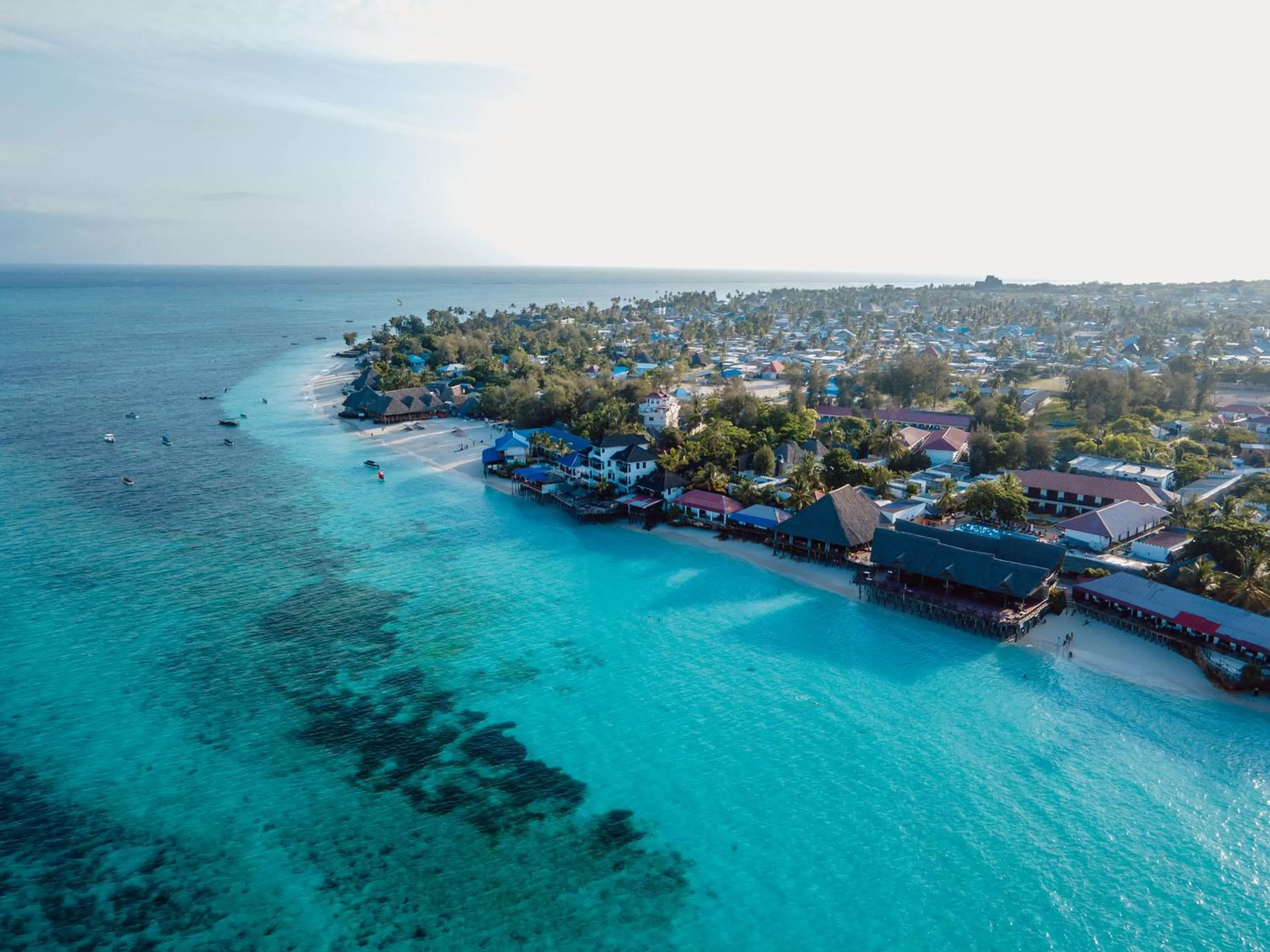 Bird's eye view, Bird's-eye View in Canary Nungwi Hotel & Free SPA