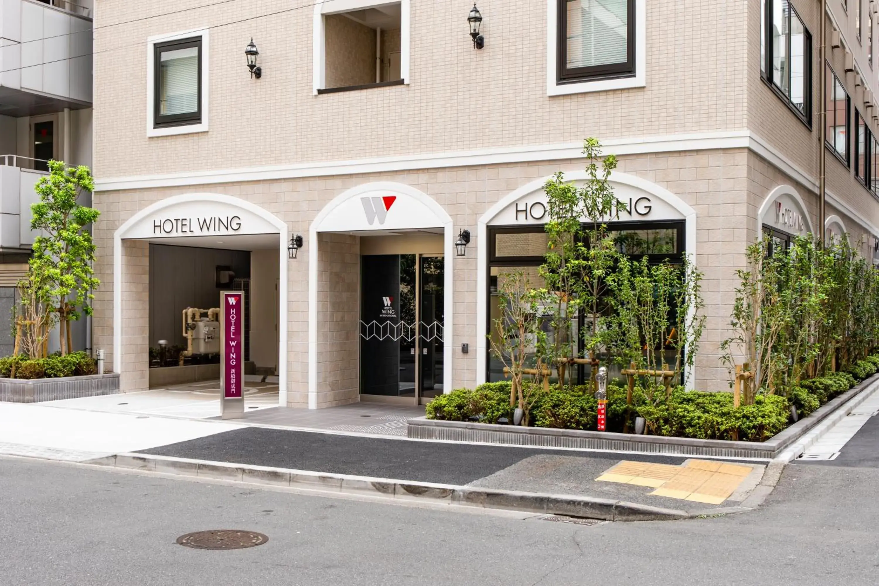 Property building in Hotel Wing International Shimbashi Onarimon Property building in Hotel Wing International Shimbashi Onarimon
