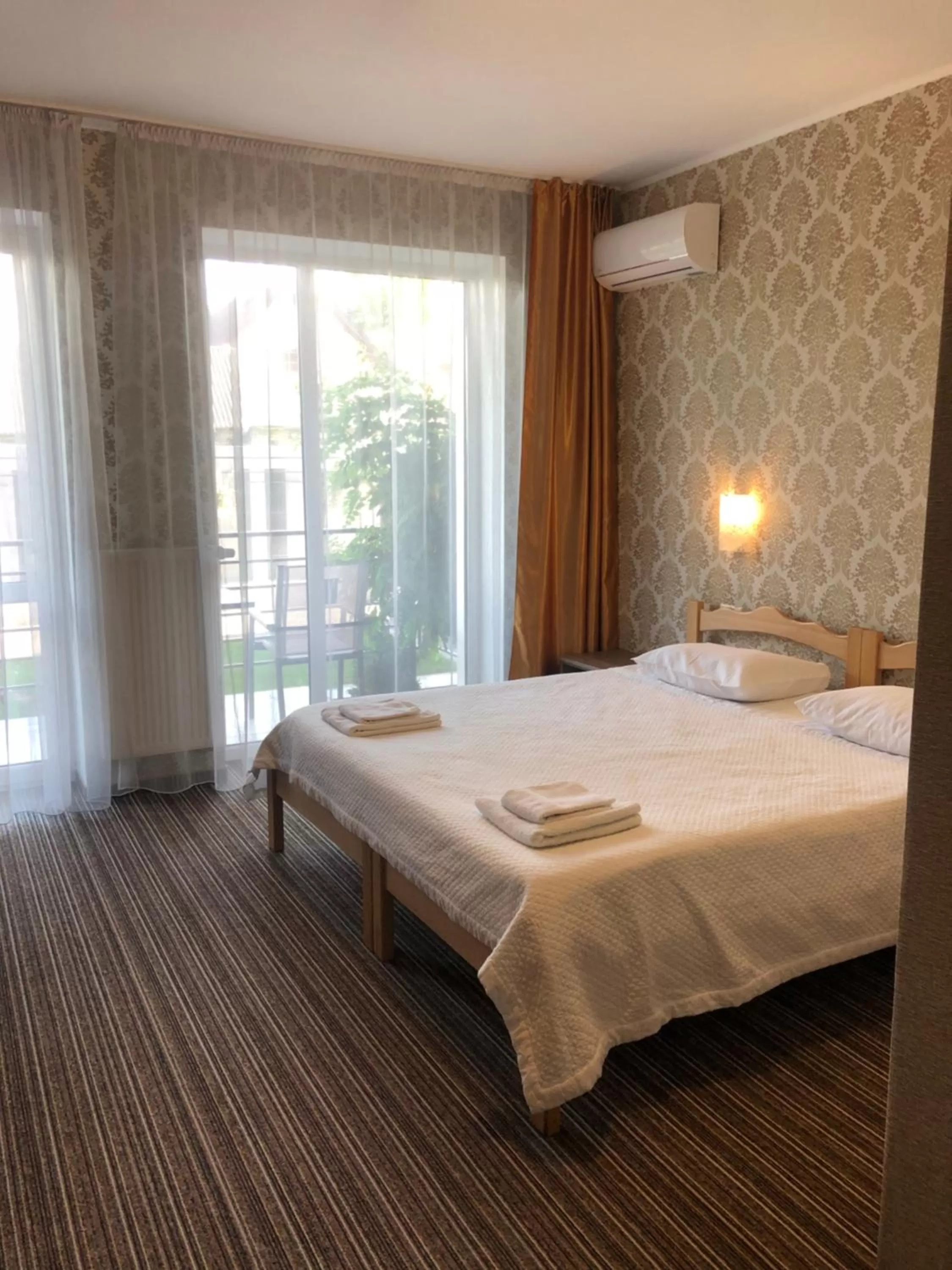 Bed in Motel Kurortnyy & SPA