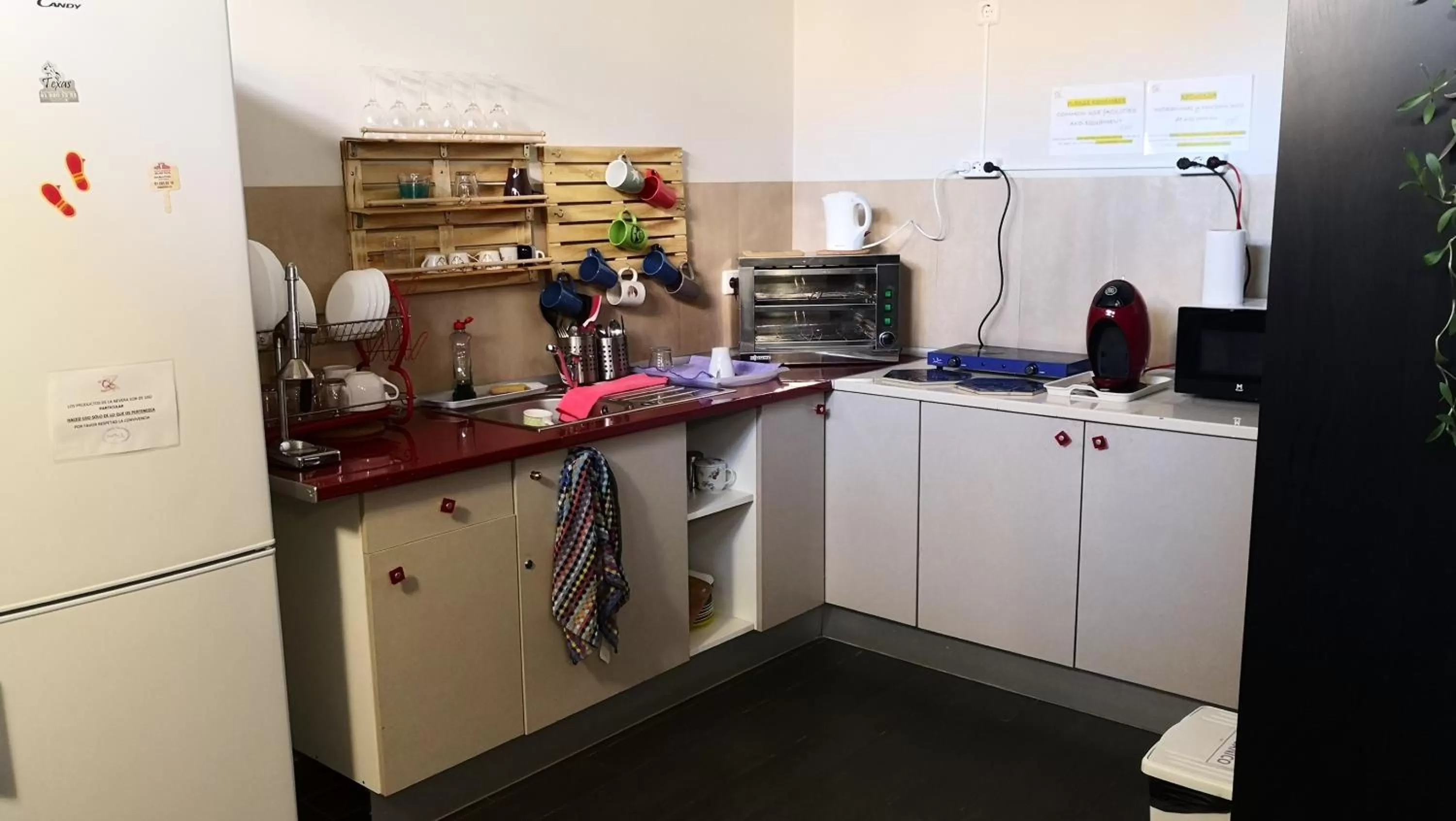 Kitchen or kitchenette in Casa de Huéspedes con encanto El Sueño del Quijote
