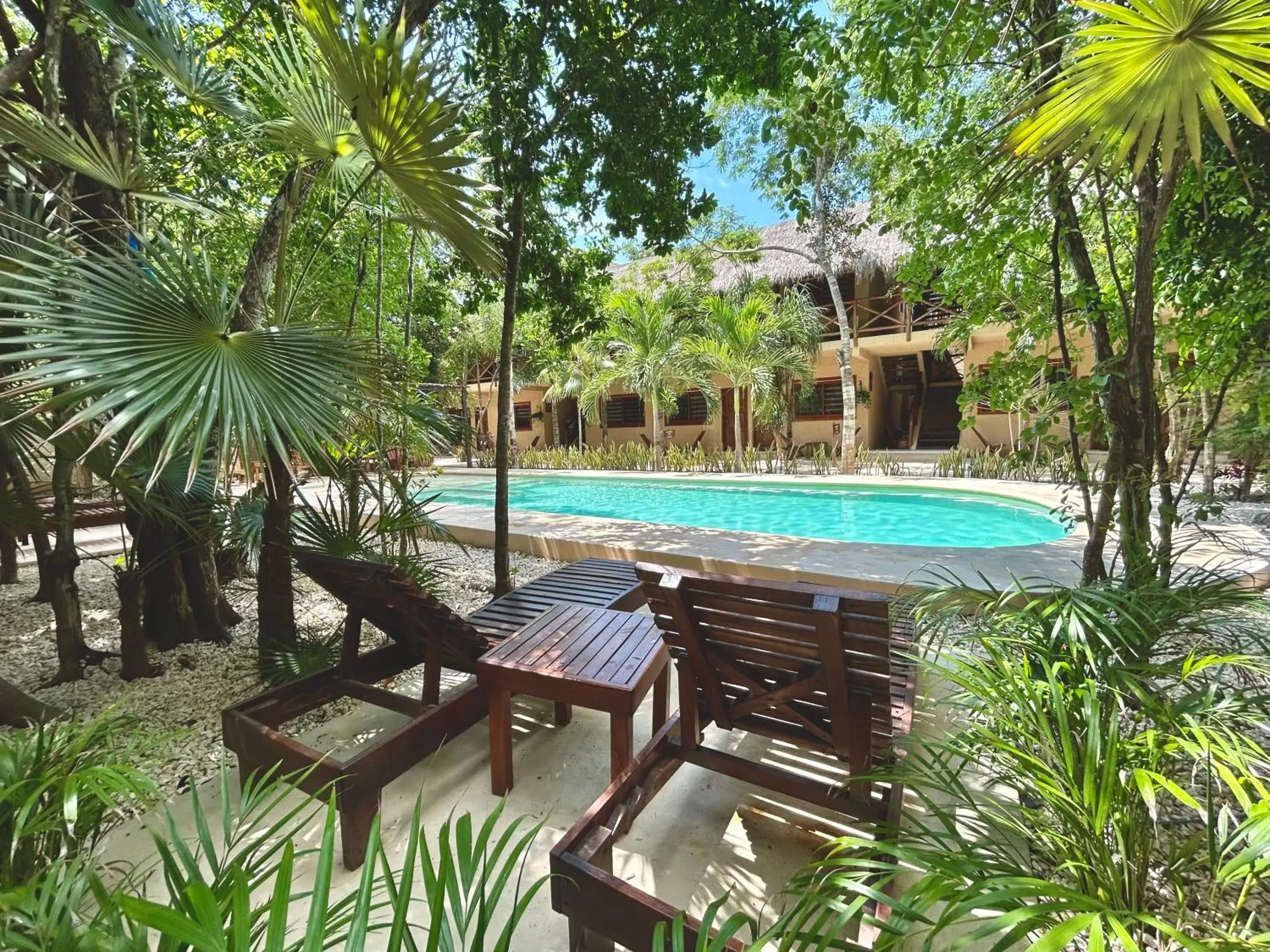 Hot Tub, Swimming Pool in Aldea Xaan Ha Tulum