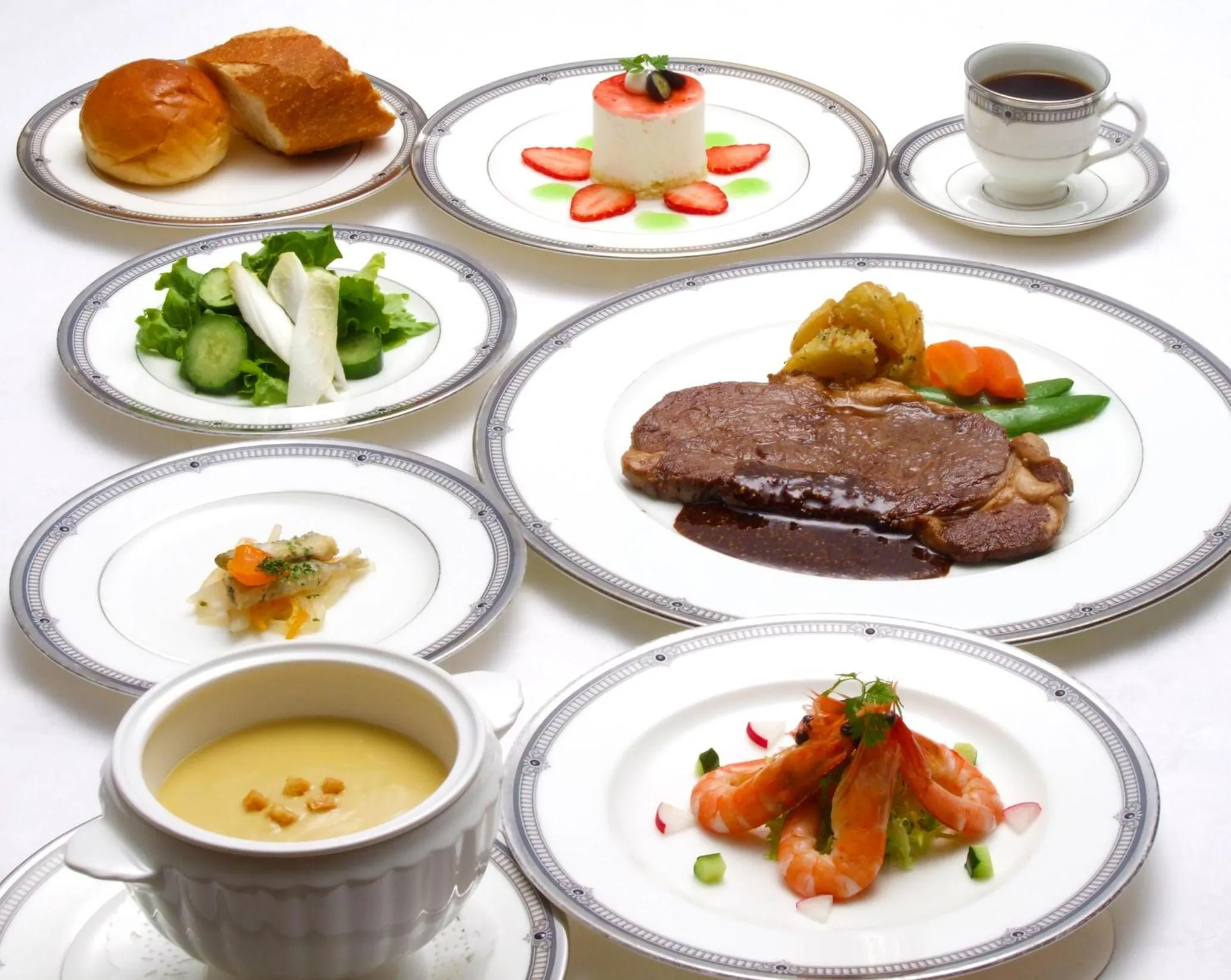 Food close-up in Hotel East 21 Tokyo