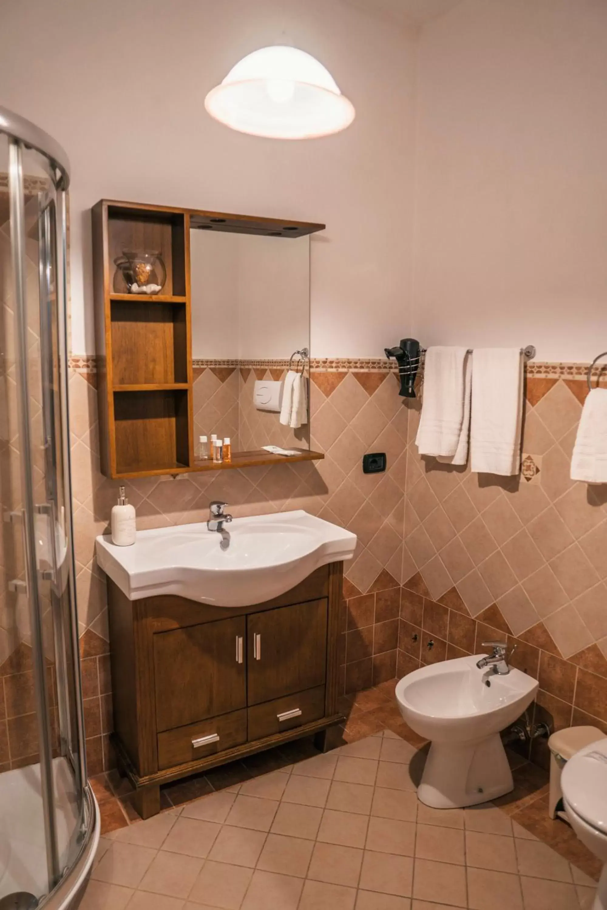 Bathroom in Villa La Lumia B&B Suites & Apartments