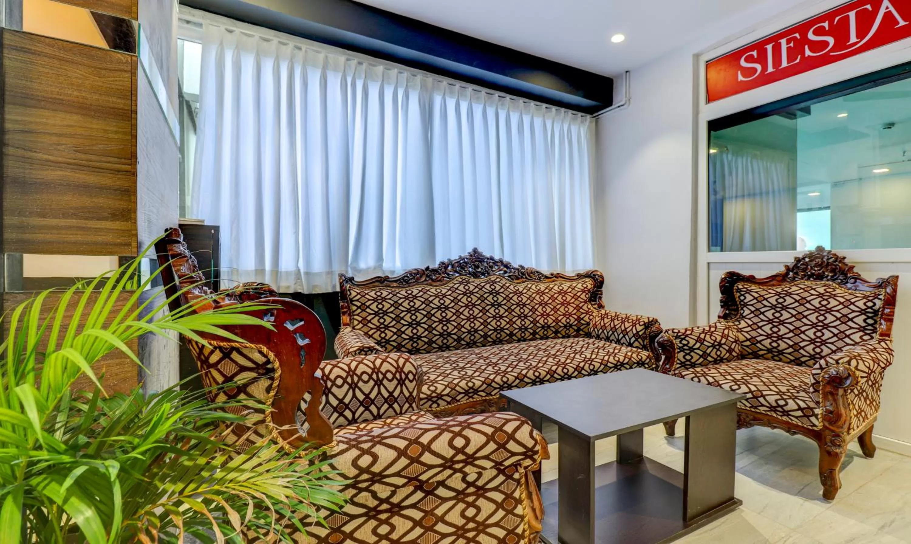 Seating Area in Treebo Trend Siesta Muralinagar