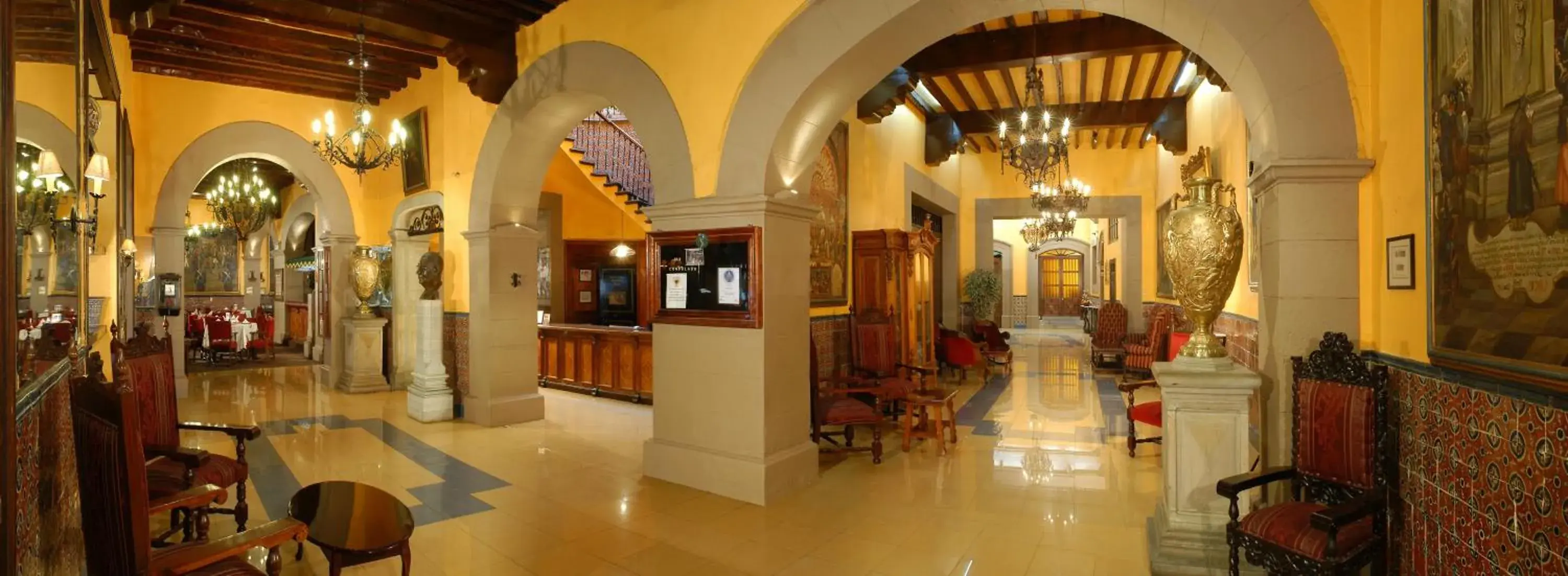 Property building in Hotel Posada Santa Fe