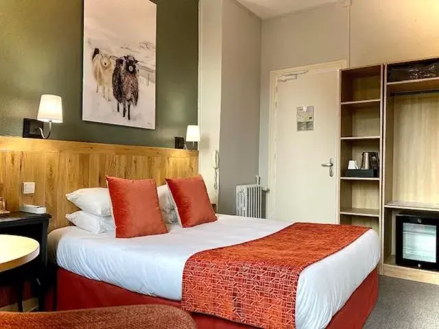Photo of the whole room, Bed in Hôtel Coeur De Loire