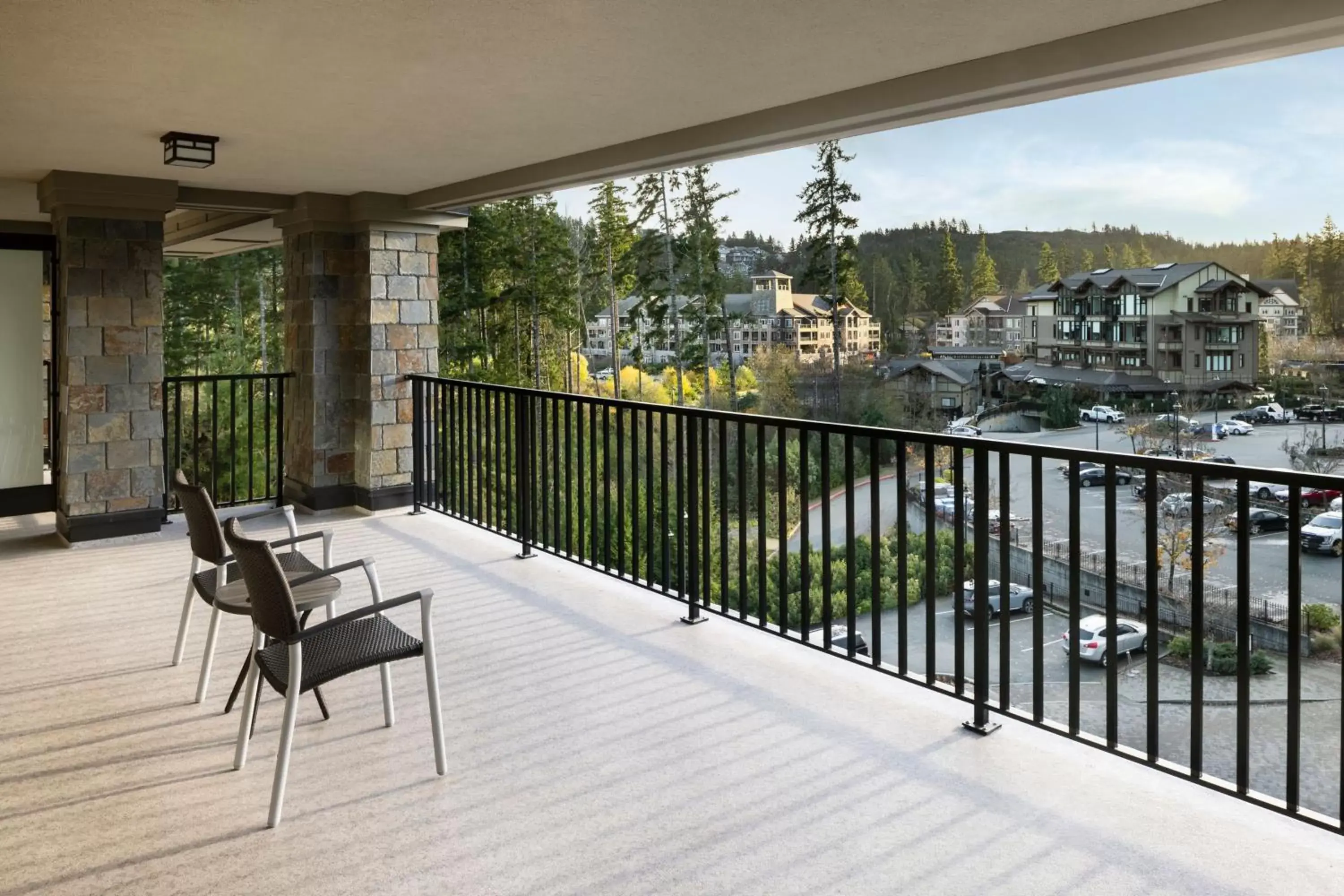 Bedroom, Balcony/Terrace in The Westin Bear Mountain Resort & Spa, Victoria