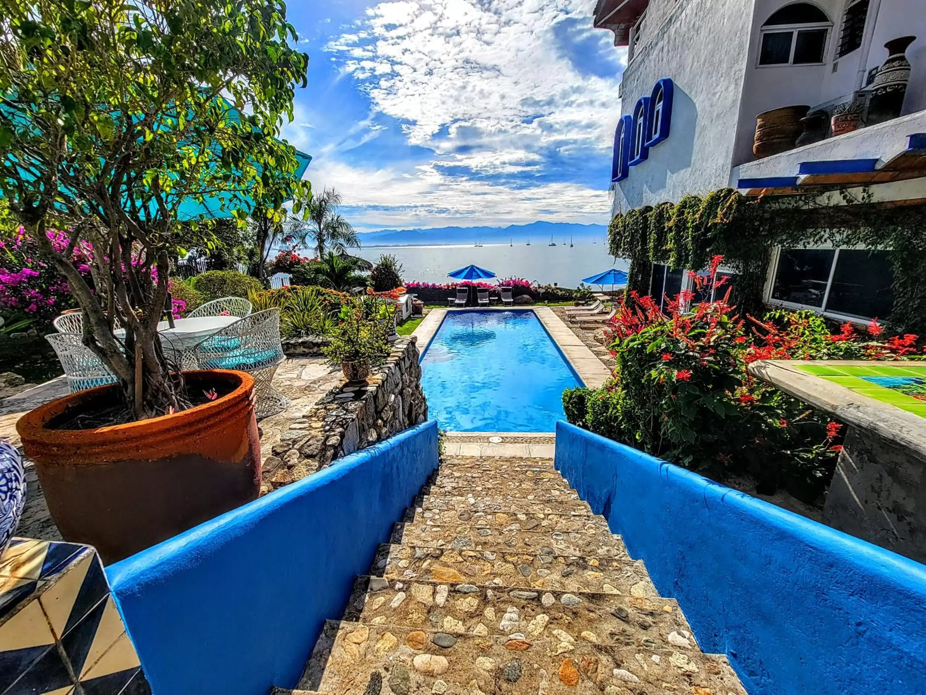 Pool view in Villas Jardin Del Mar