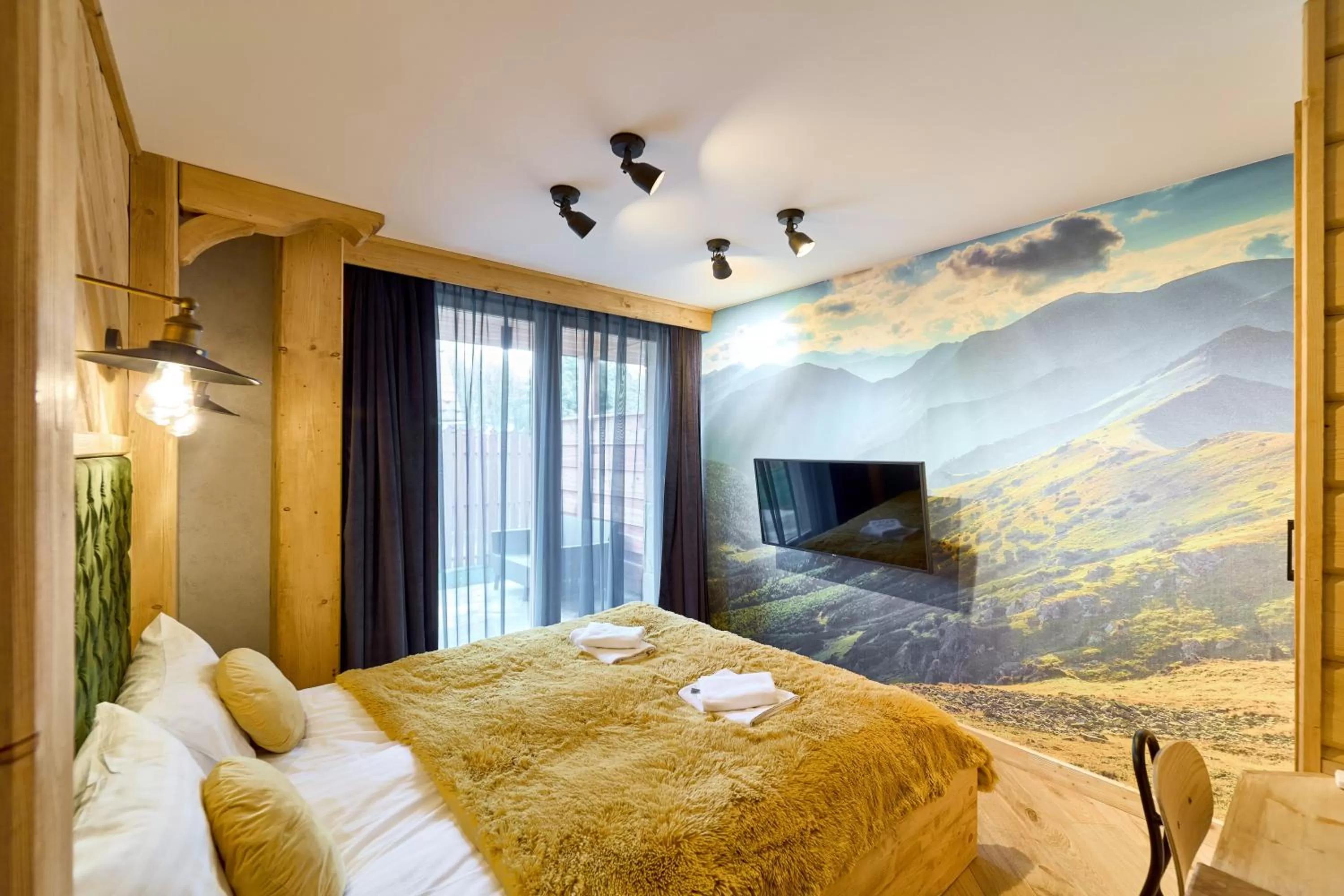 TV and multimedia, Bed in Aparthotel Giewont