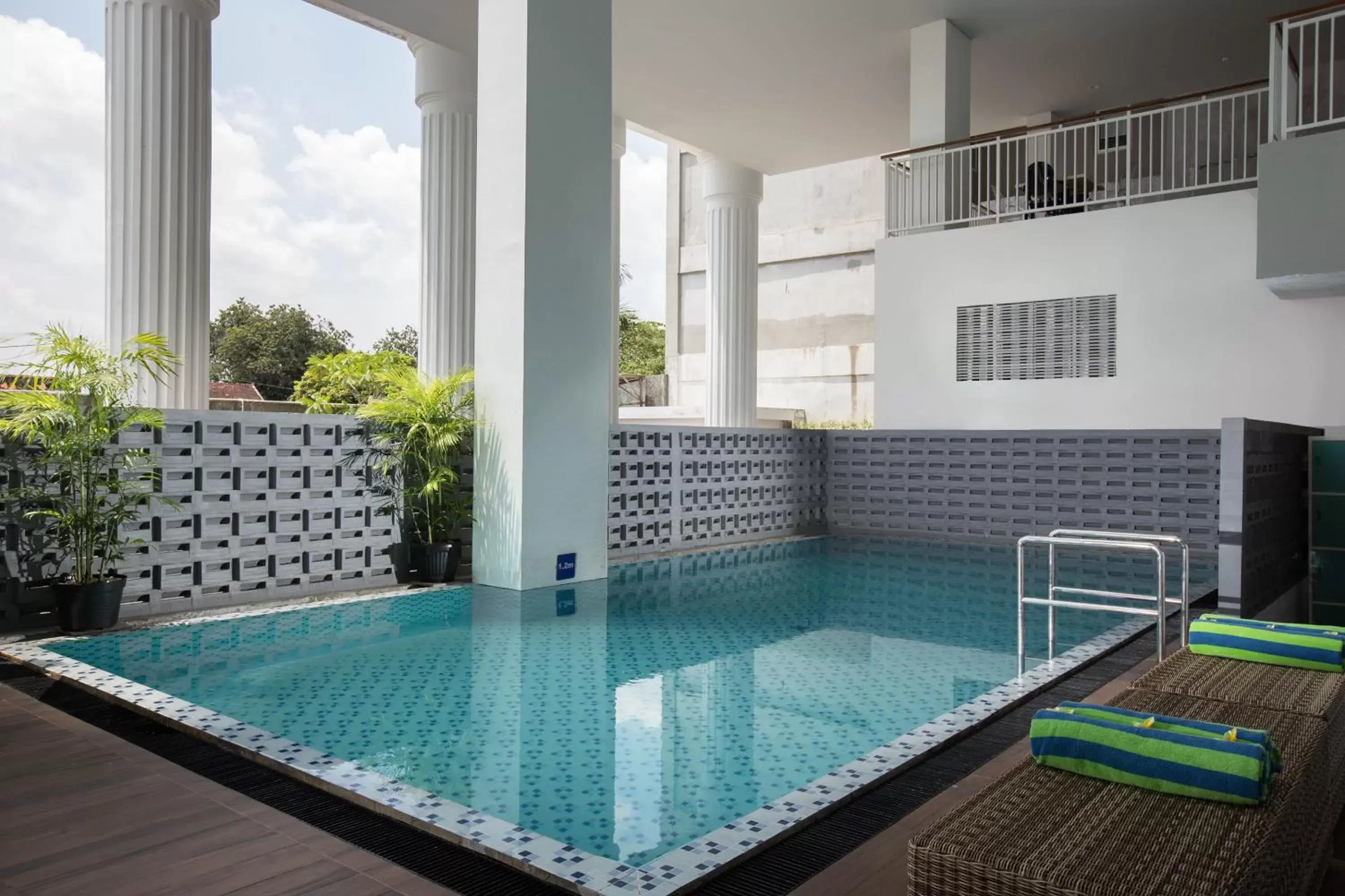 Swimming Pool in KHAS Tugu Hotel Yogyakarta