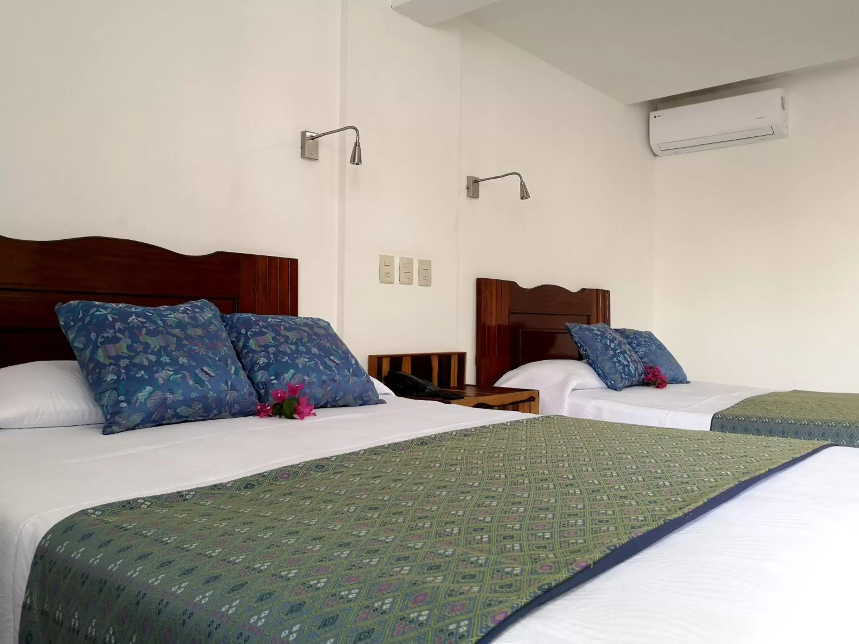 Bed in Hotel Rosita