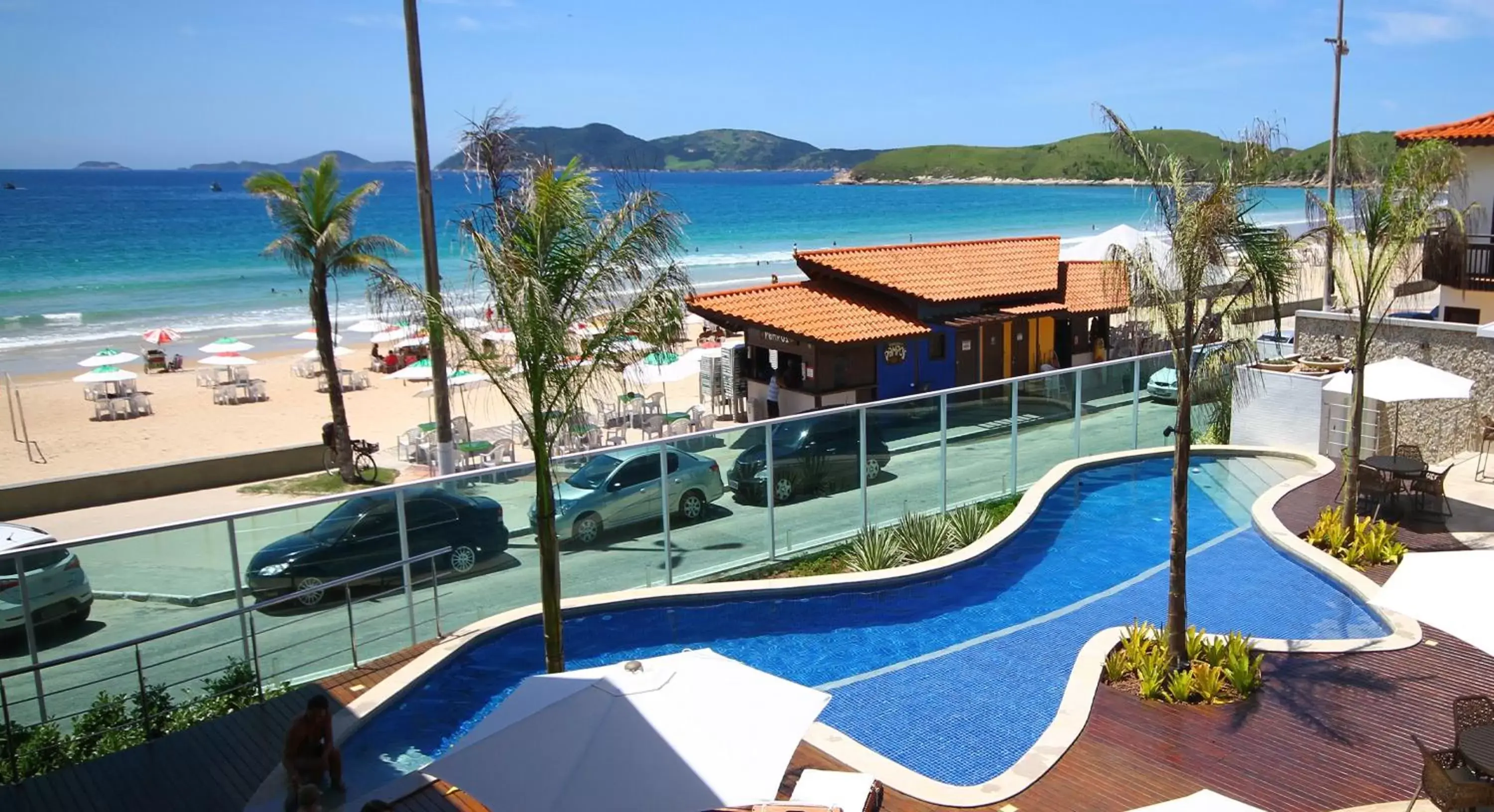 Pool View in Paradiso Peró Praia Hotel