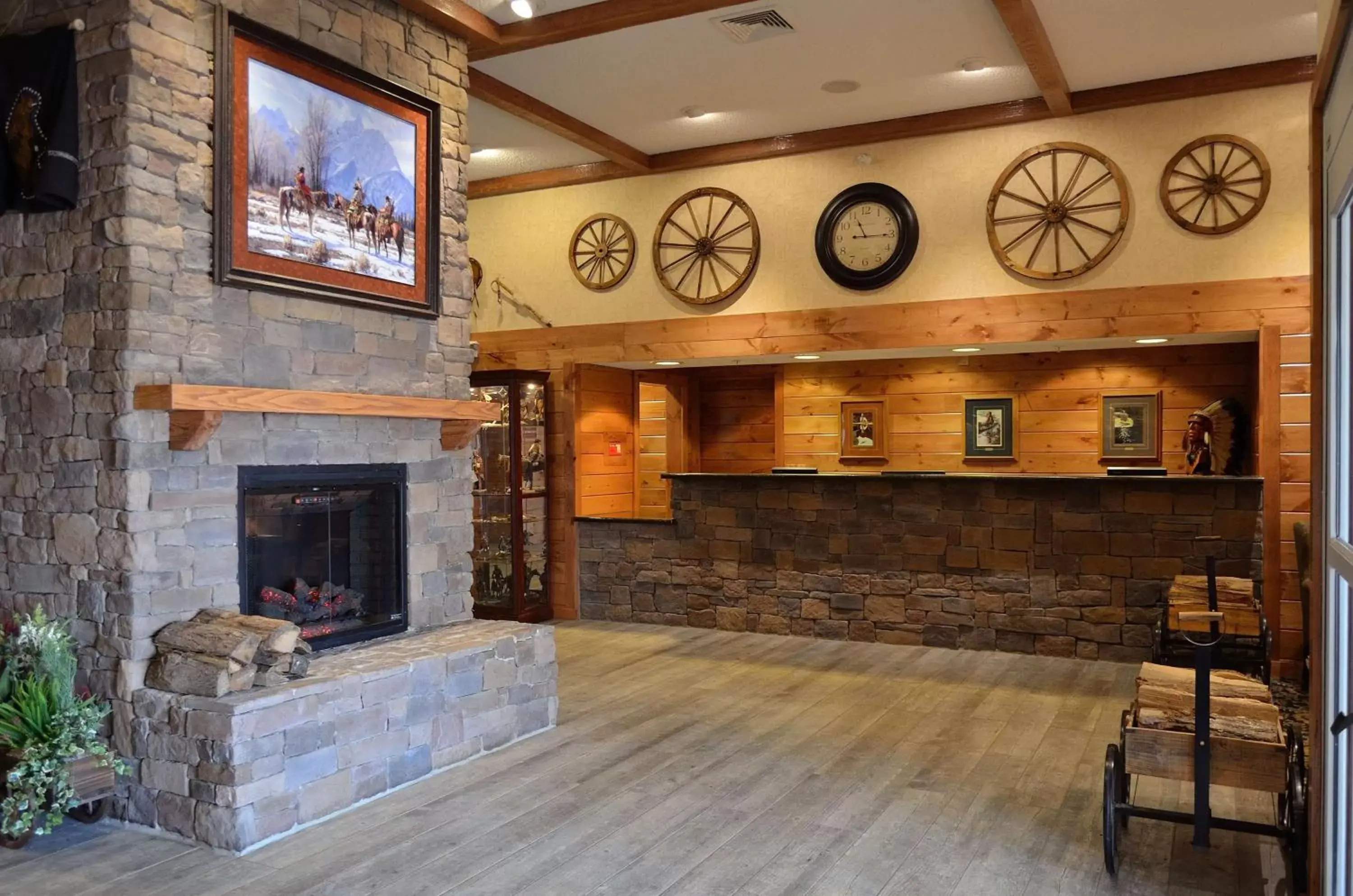 Lobby or reception, Lobby/Reception in Best Western Plus Crossroads Inn & Suites