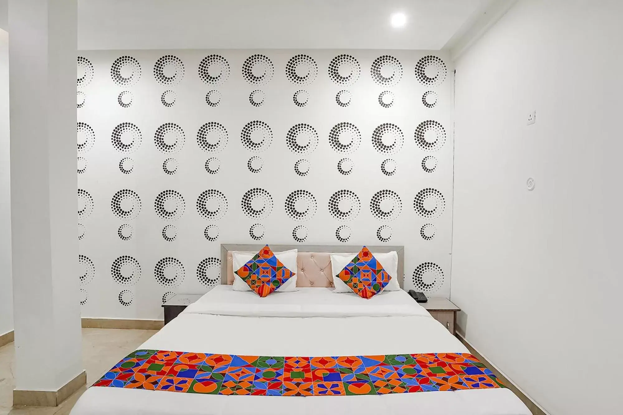 Bed in FabHotel Samriddhi Bed in FabHotel Samriddhi