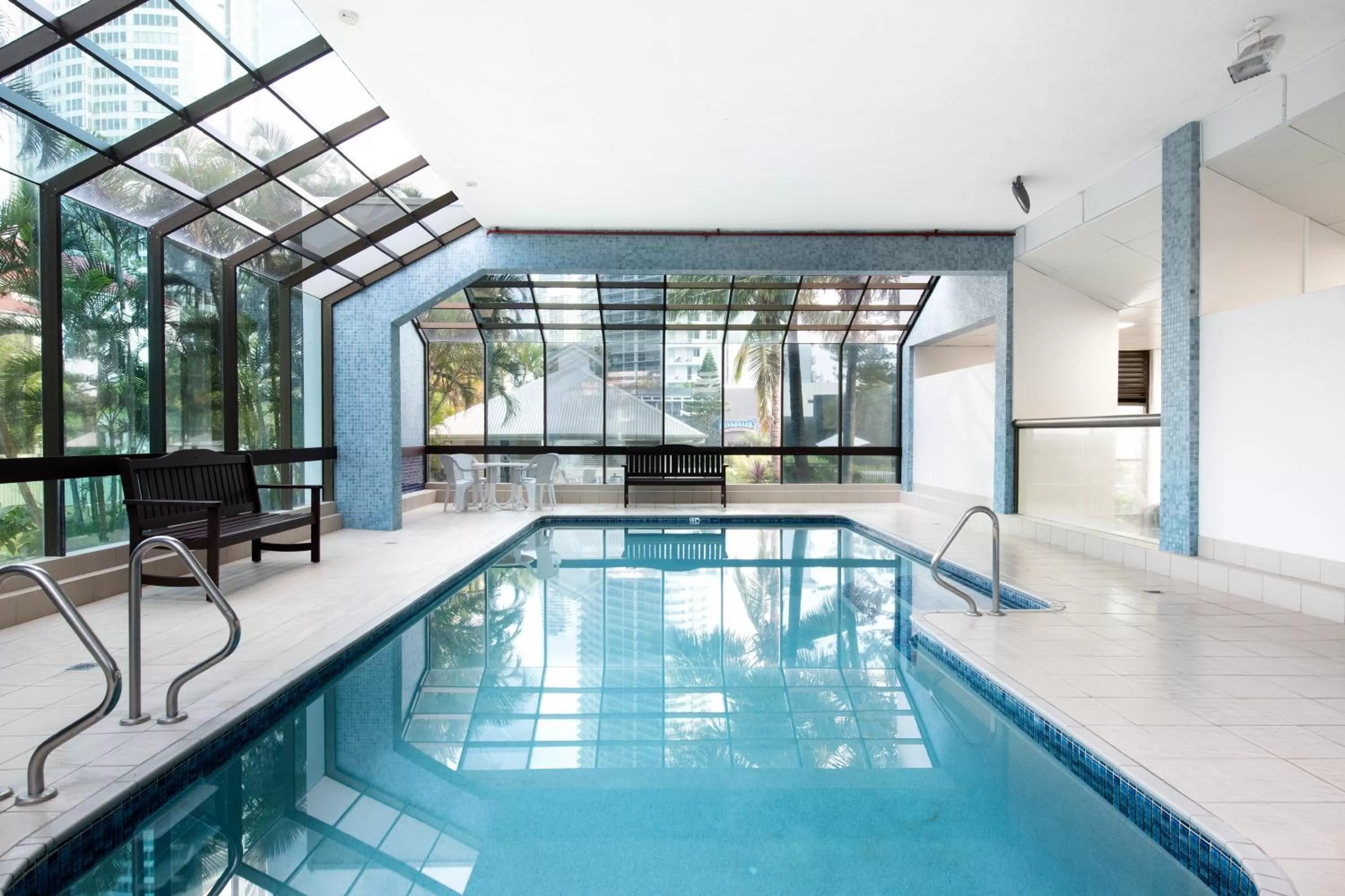 Swimming pool in BreakFree Longbeach Resort