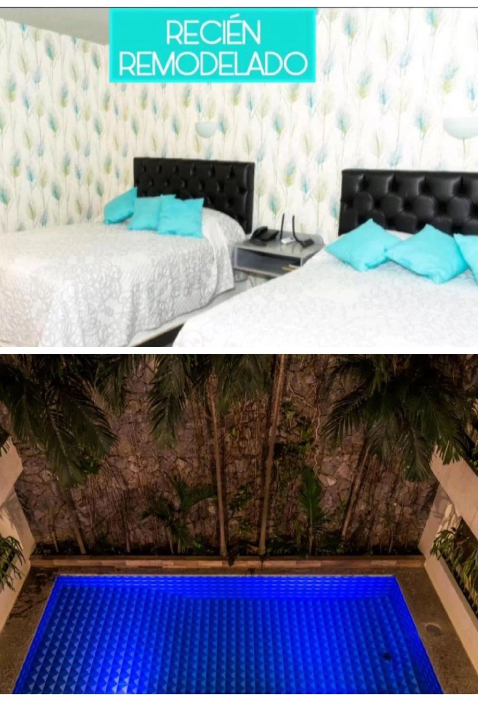 Property building, Bed in Hotel Kyrios Veracruz