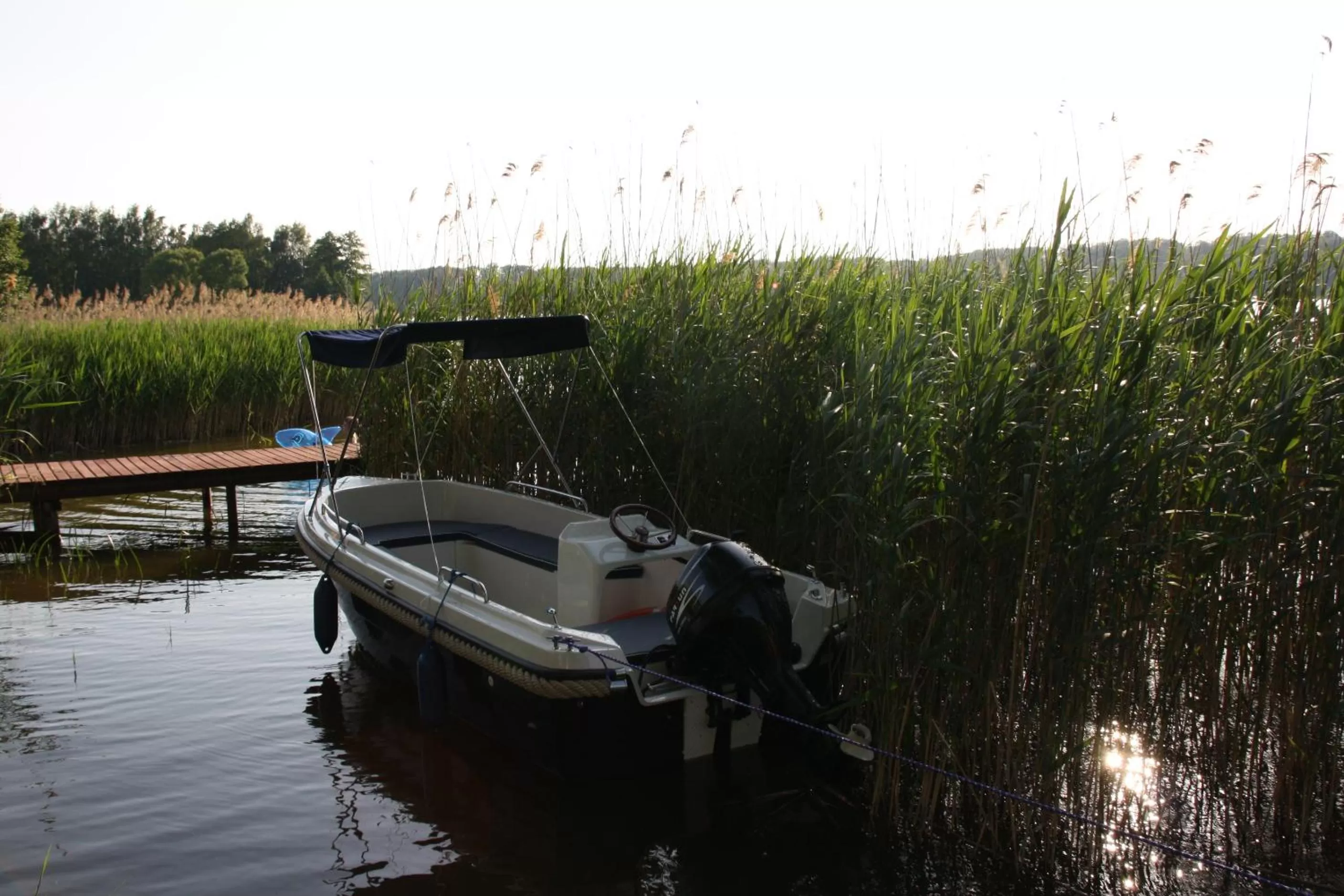 Natural landscape in Port Jeziorak