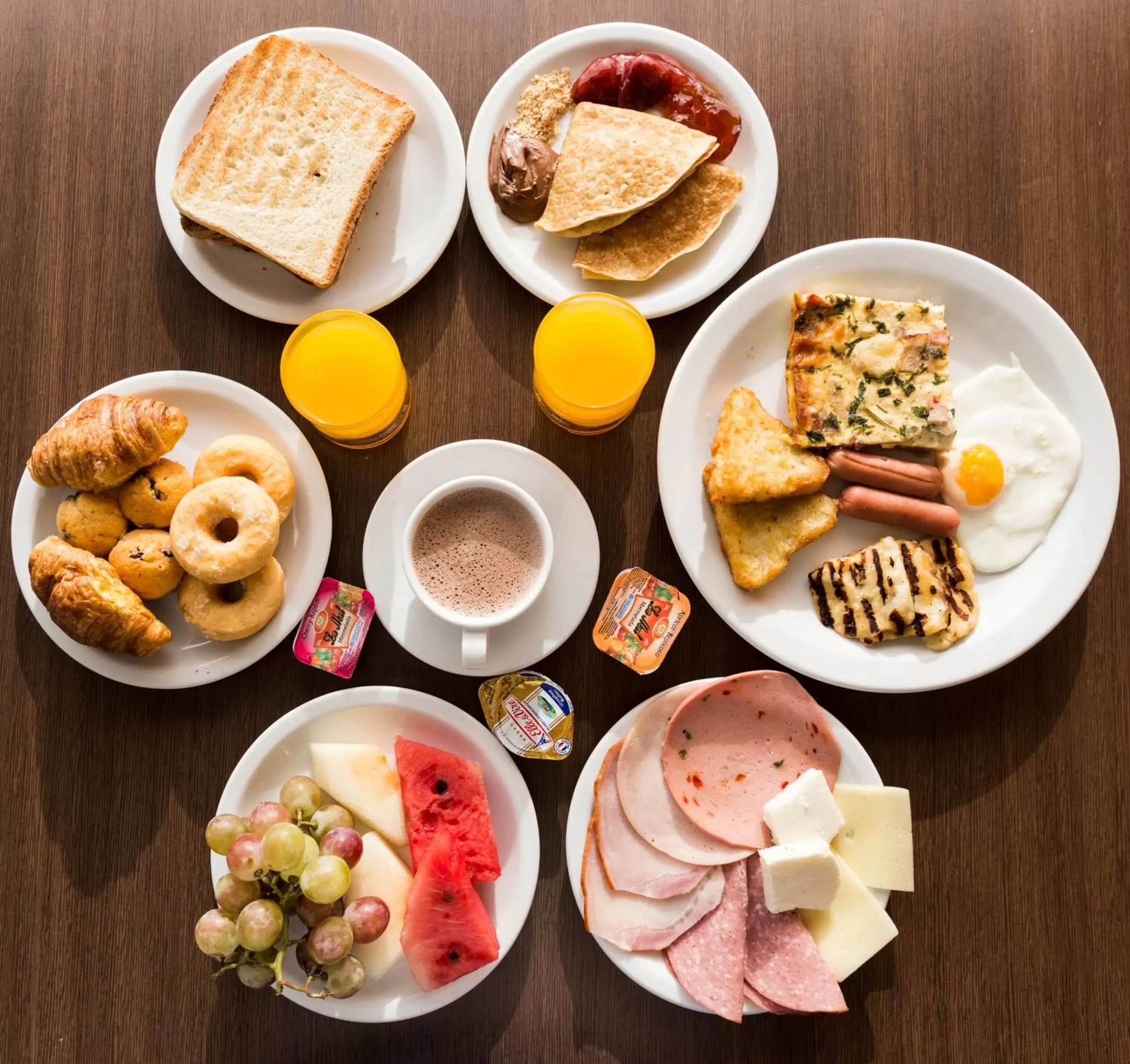 Buffet breakfast, Breakfast in Sun Hall Hotel