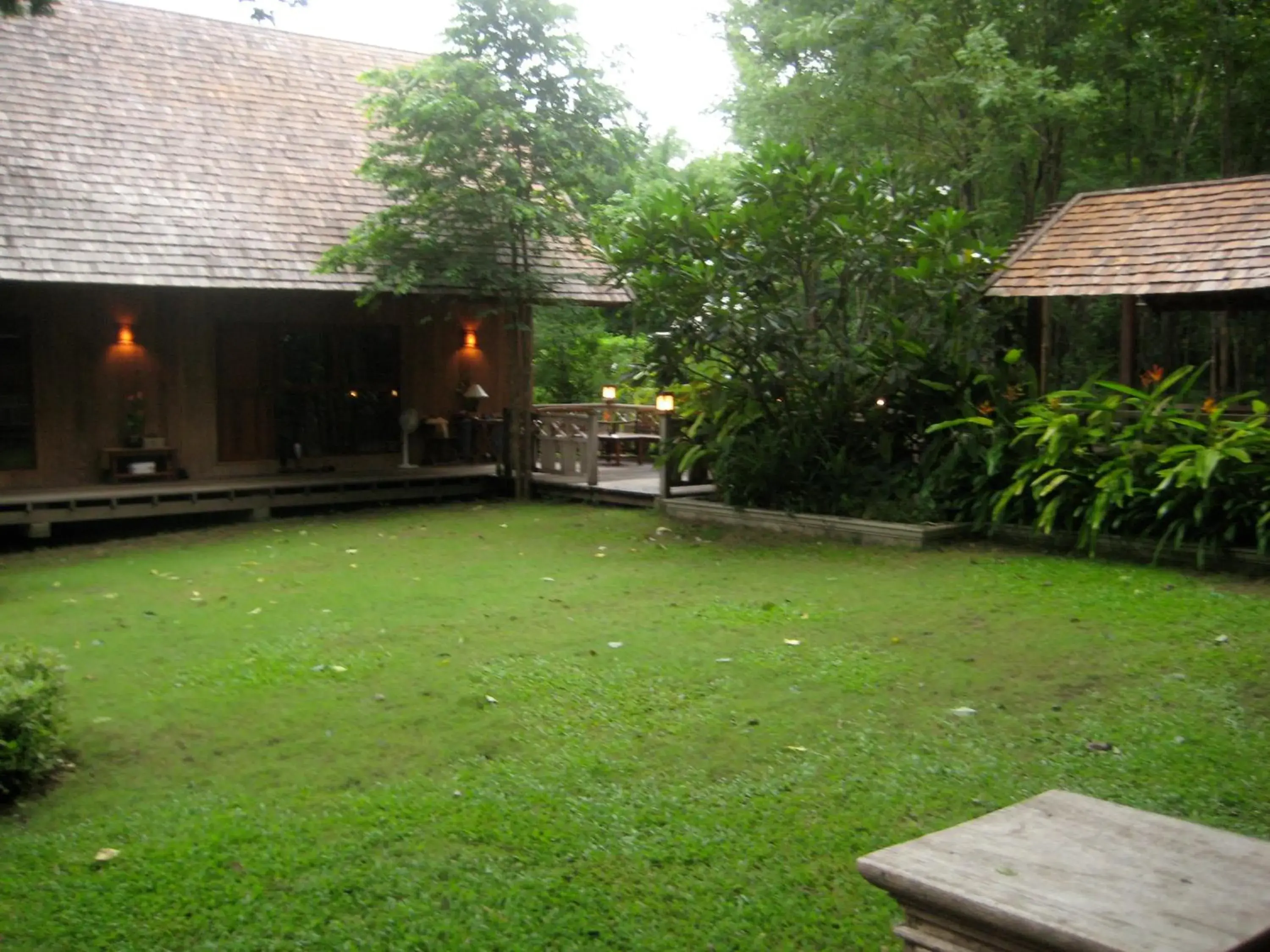 Natural landscape, Garden in Teakwood villa