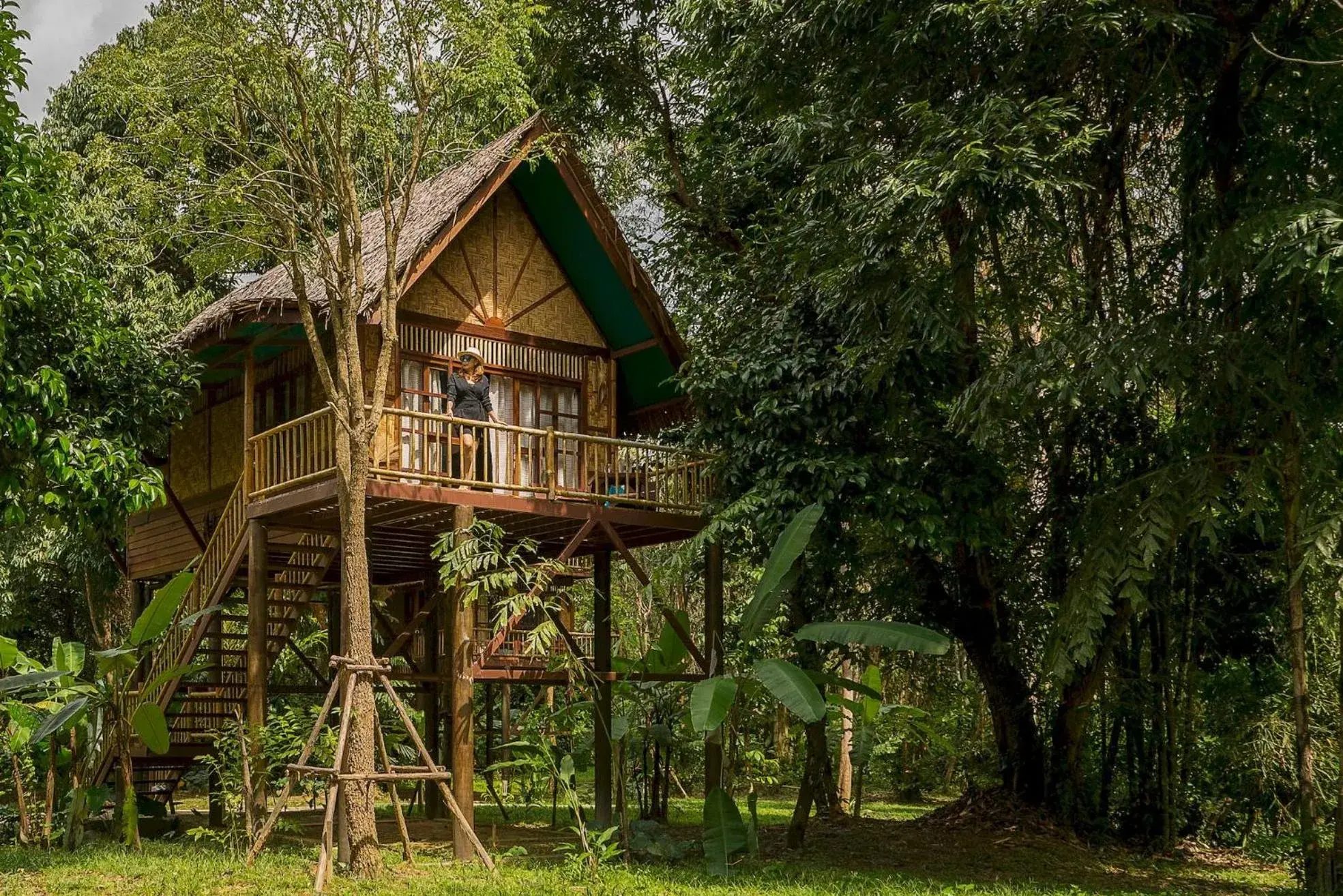 Garden, Property Building in Our Jungle Camp - Eco Resort SHA Certified