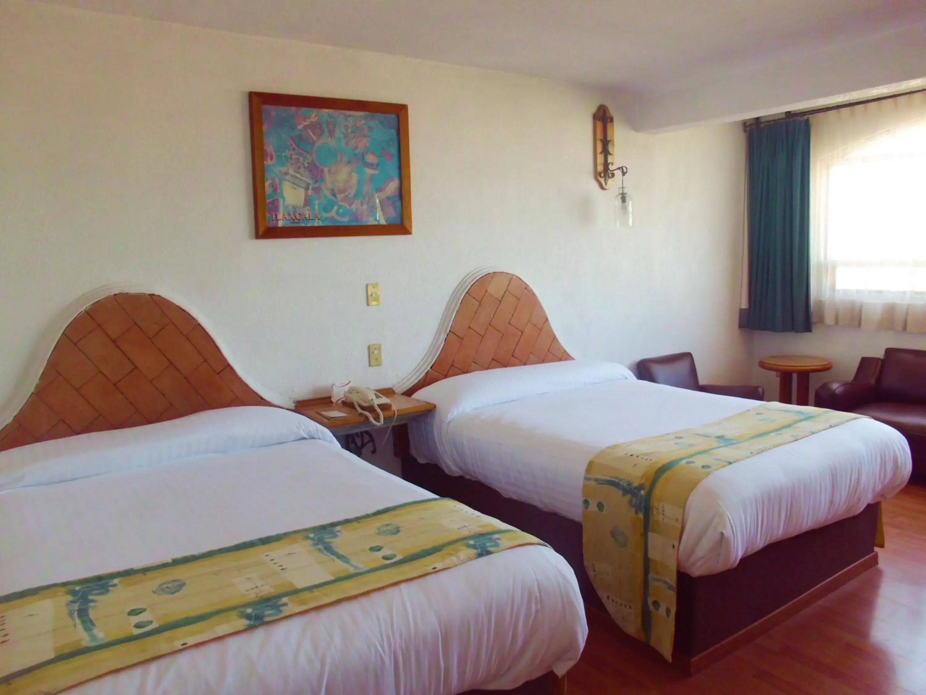 Bed in Hotel La Posada