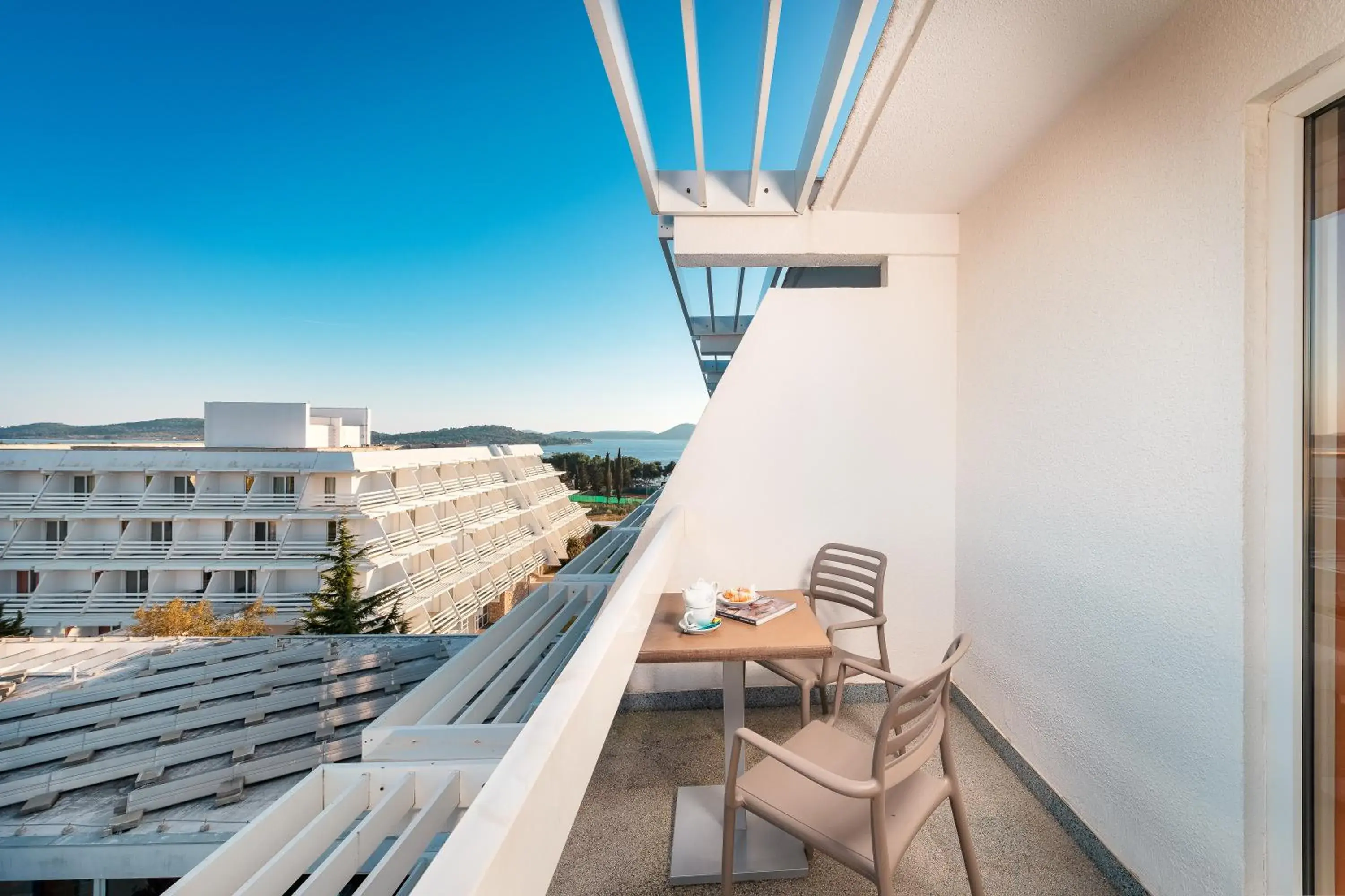 Balcony/Terrace in Hotel Olympia