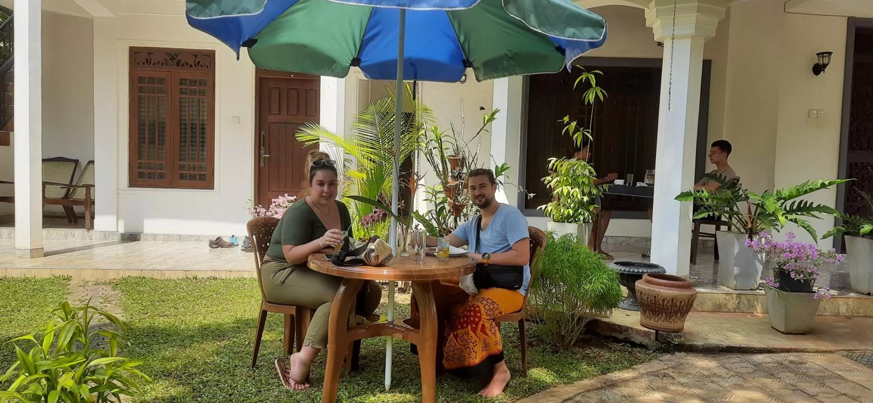 Garden view in Green Edge Residences