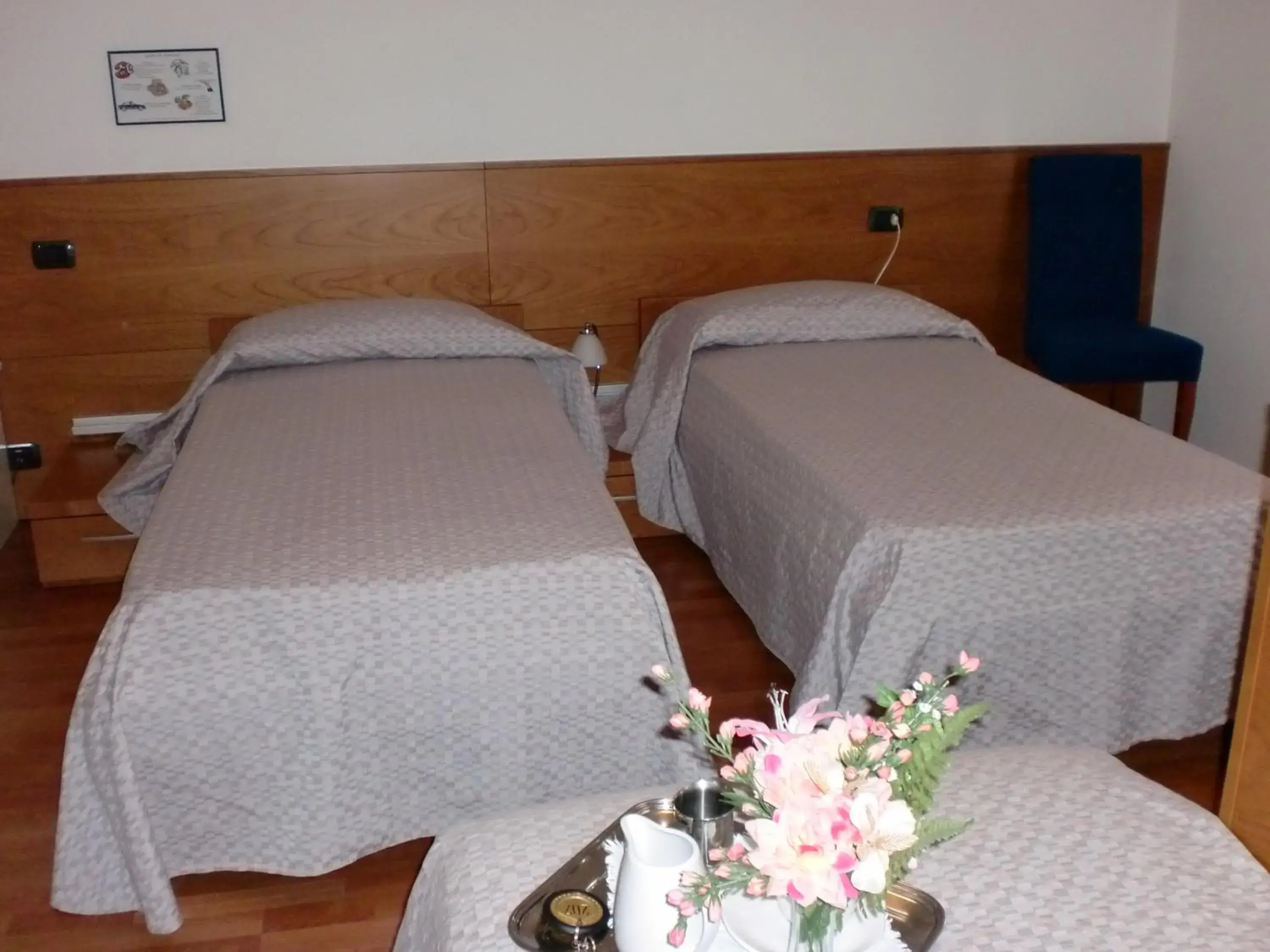 Bed in Rometta Hotel