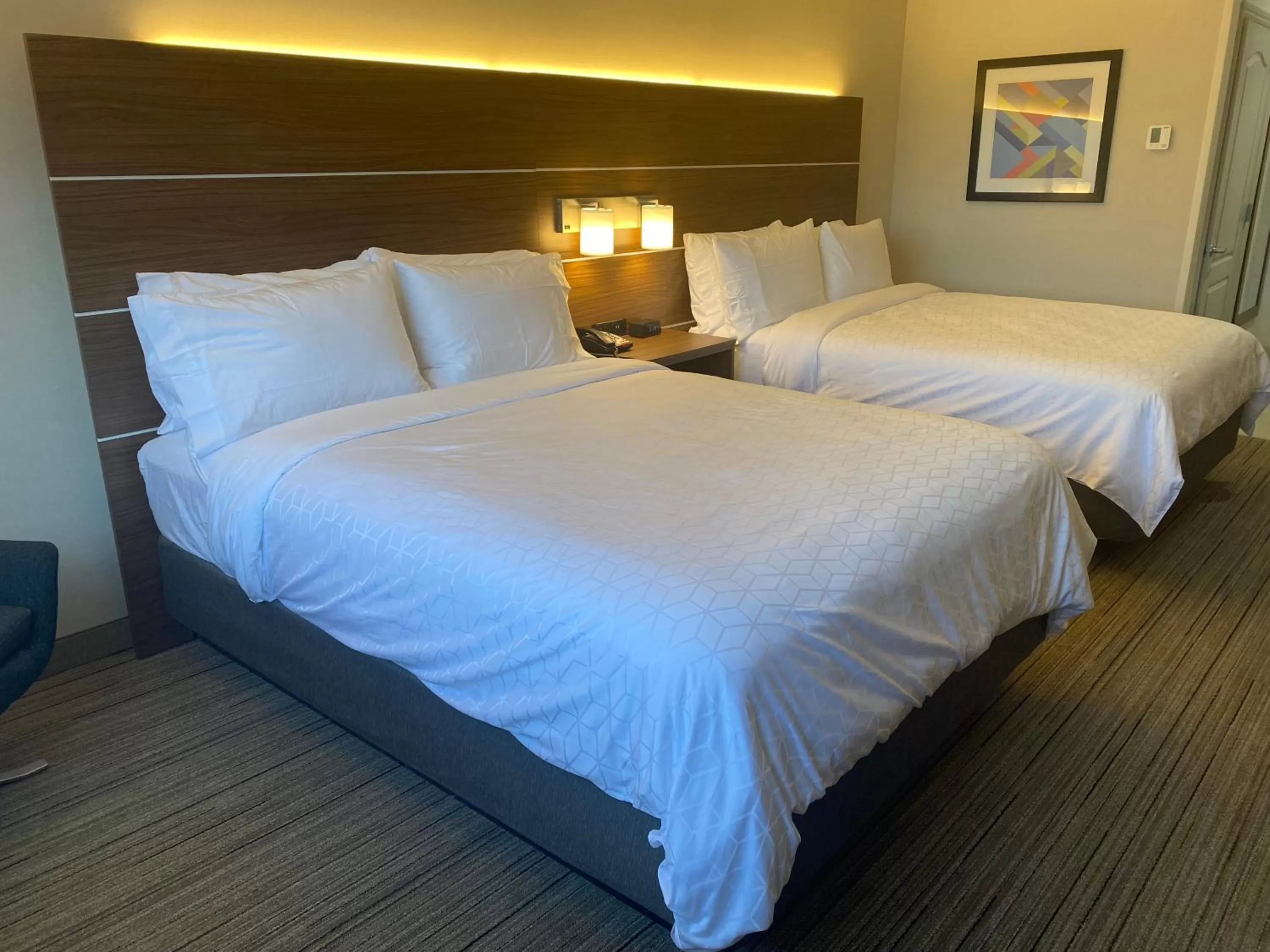 Bed in Hotel Fairchild