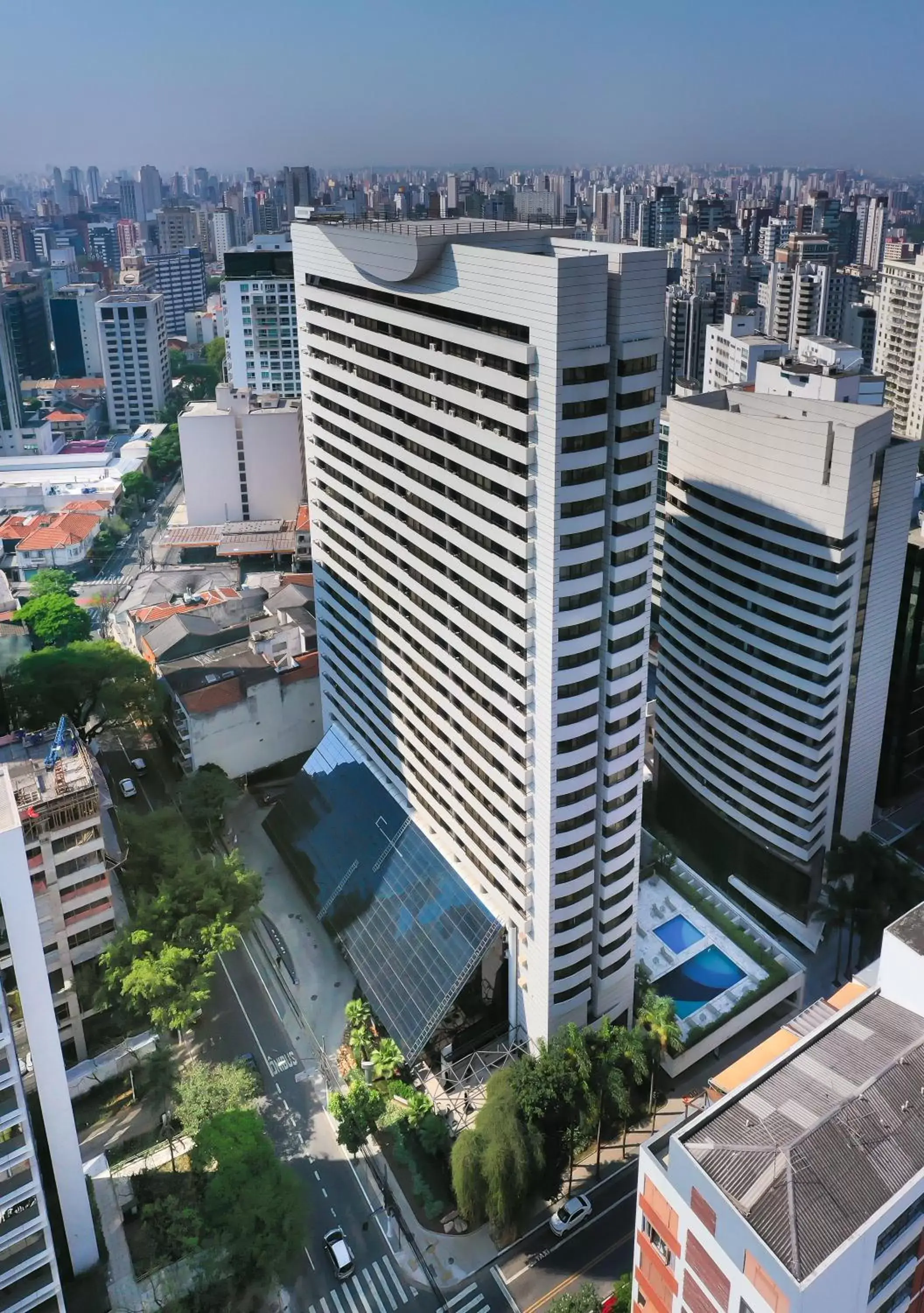 Property building, Bird's-eye View in Radisson São Paulo Paulista