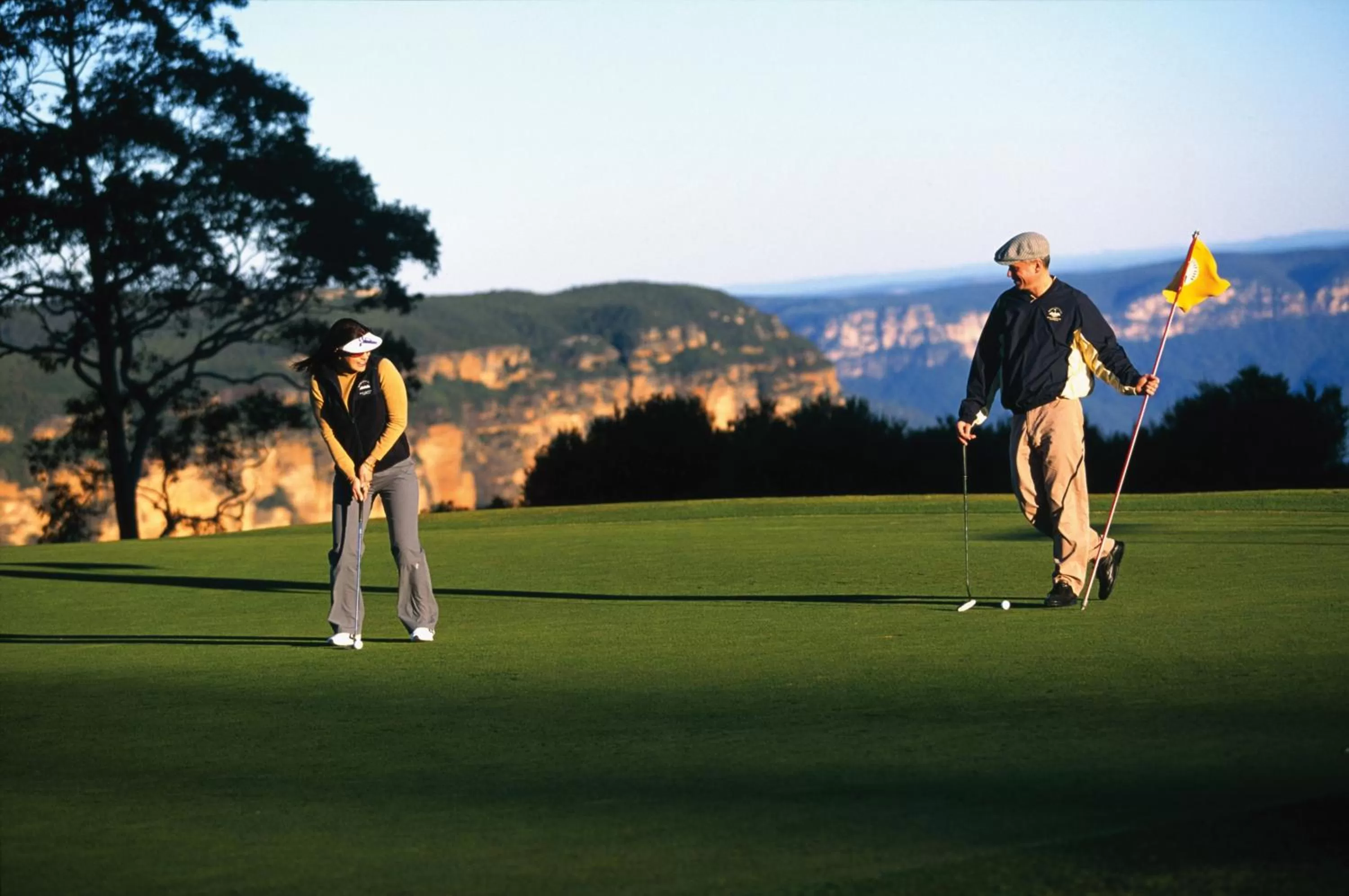 Golfcourse in Fairmont Resort Blue Mountains MGallery Collection
