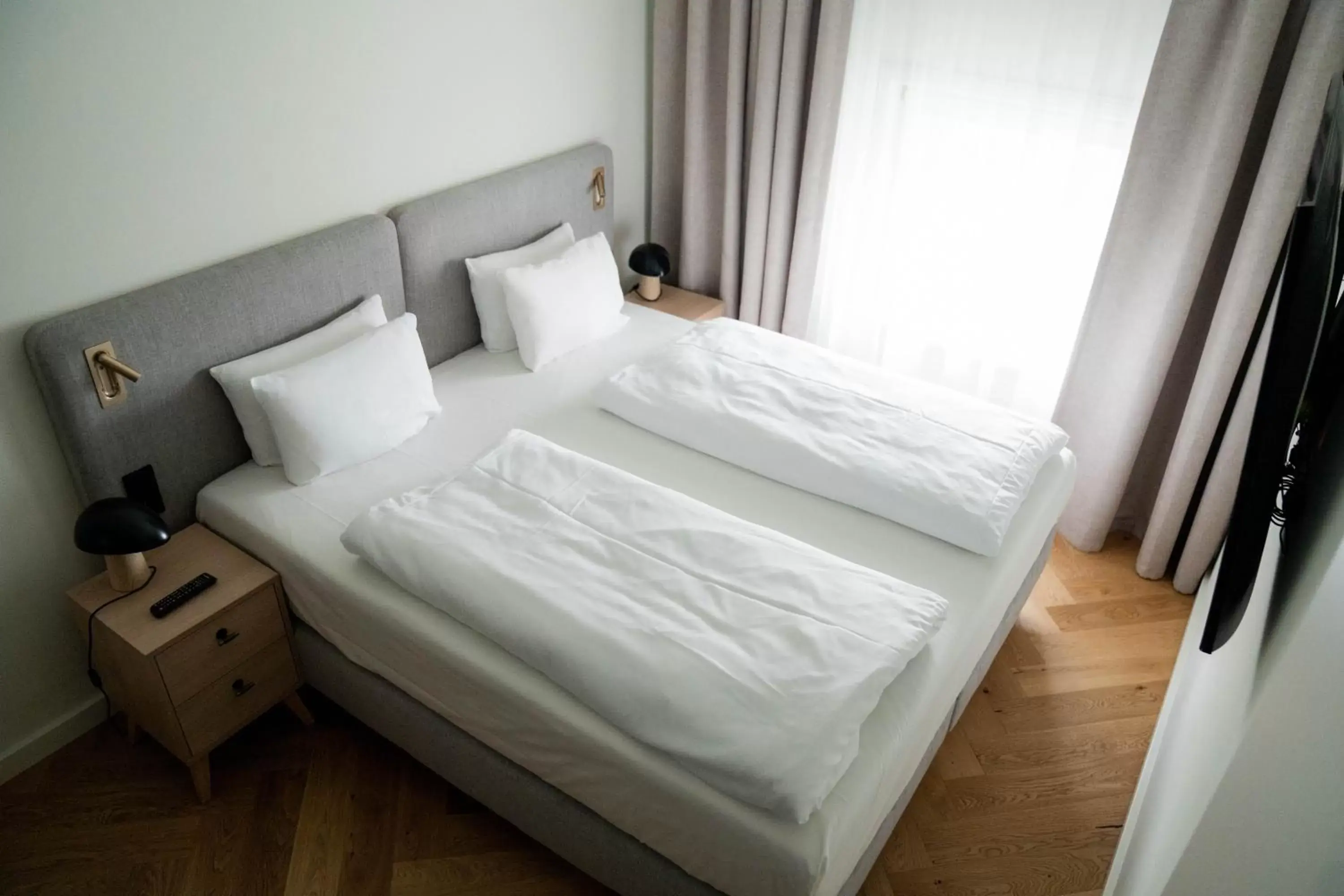 Bed in Bob W Lübeck Old Town Bed in Bob W Lübeck Old Town