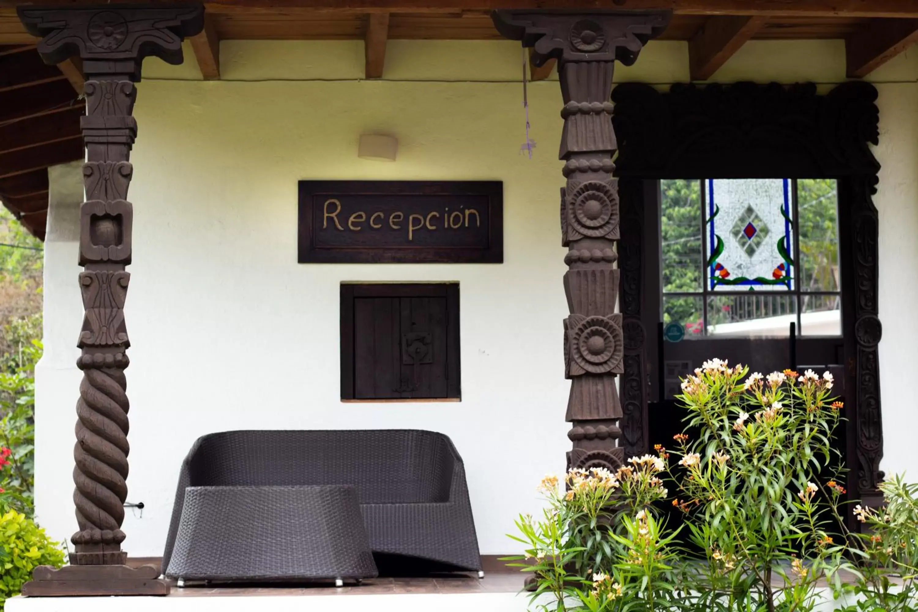 Facade/entrance in Posada La Presa